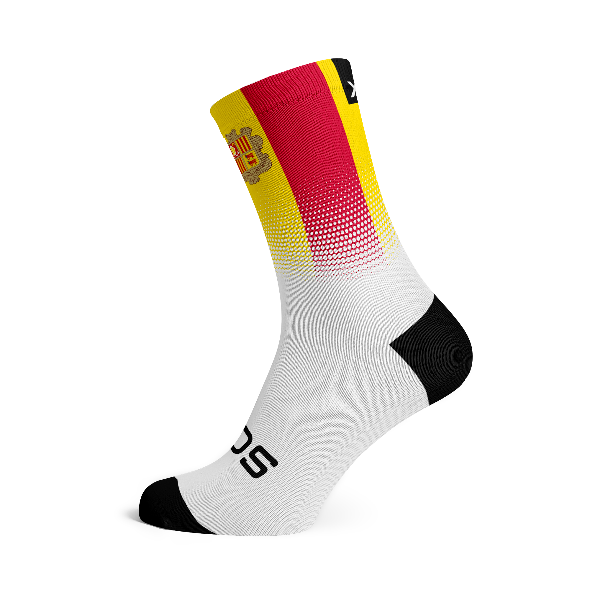 Andorra Flag Crew Socks