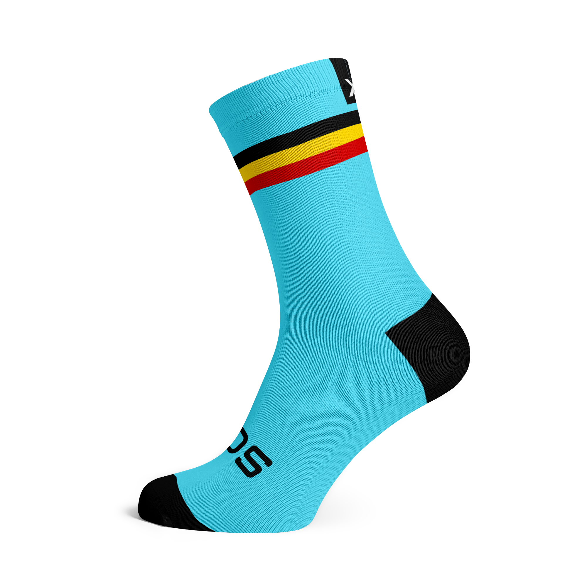 Belgium National Flag Crew Socks