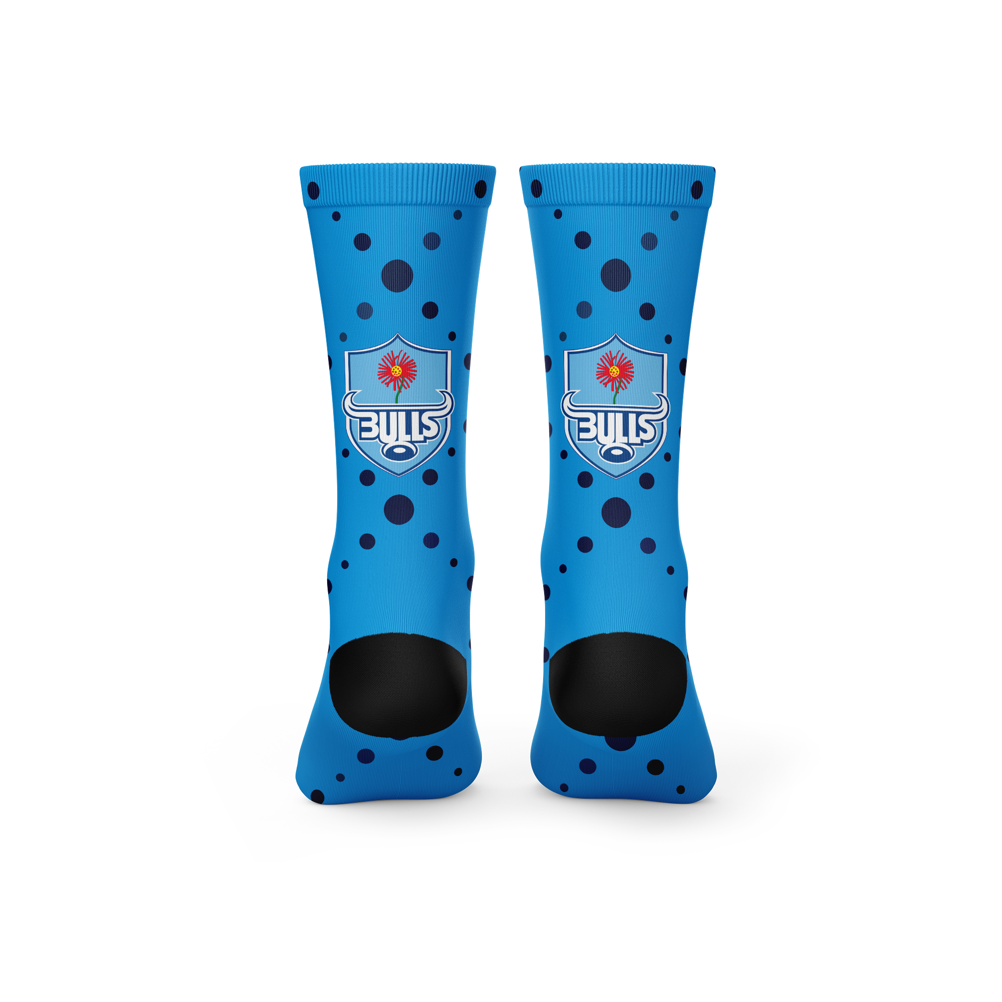 Bulls Criss Cross Rugby Crew Socks