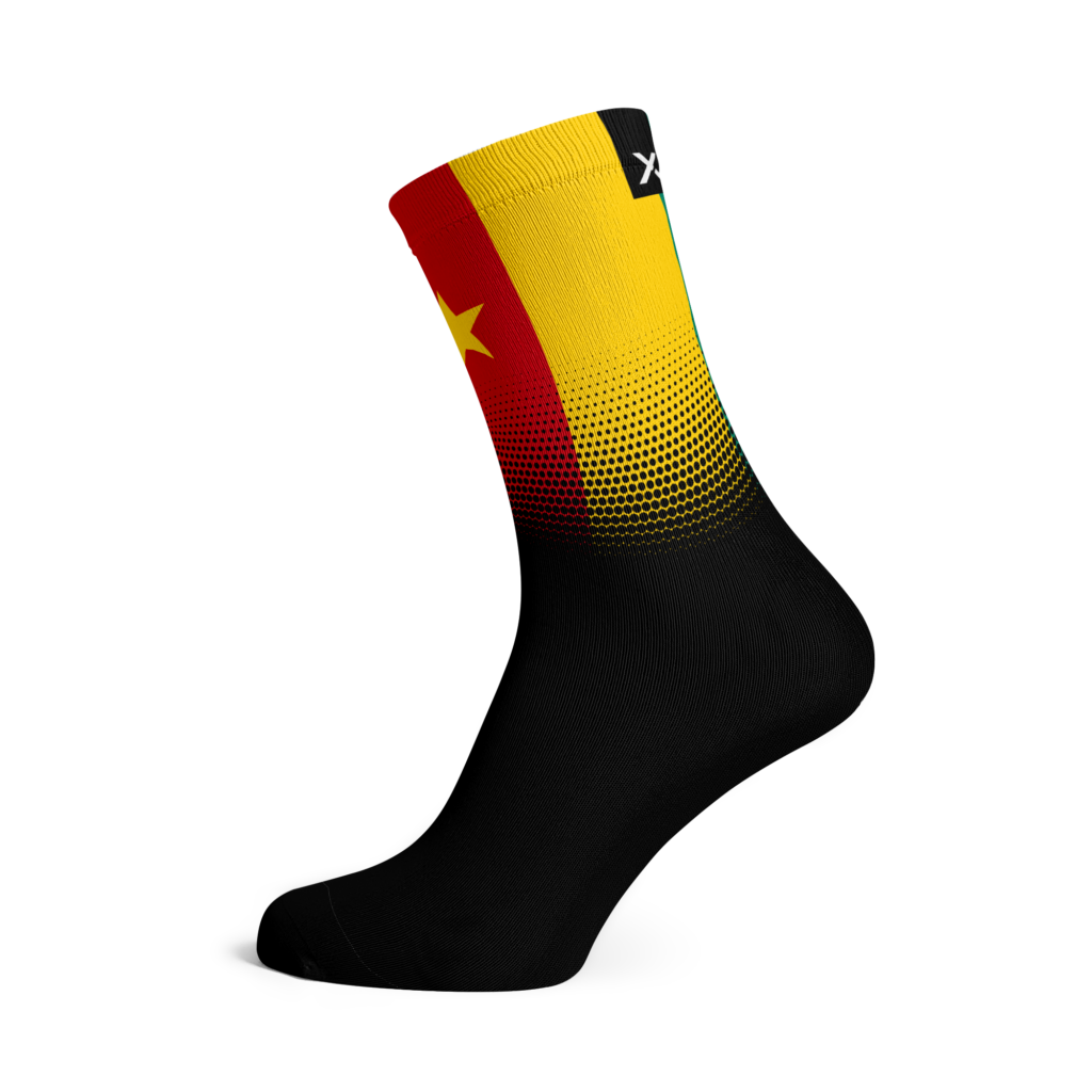 Cameroon Flag Crew Socks