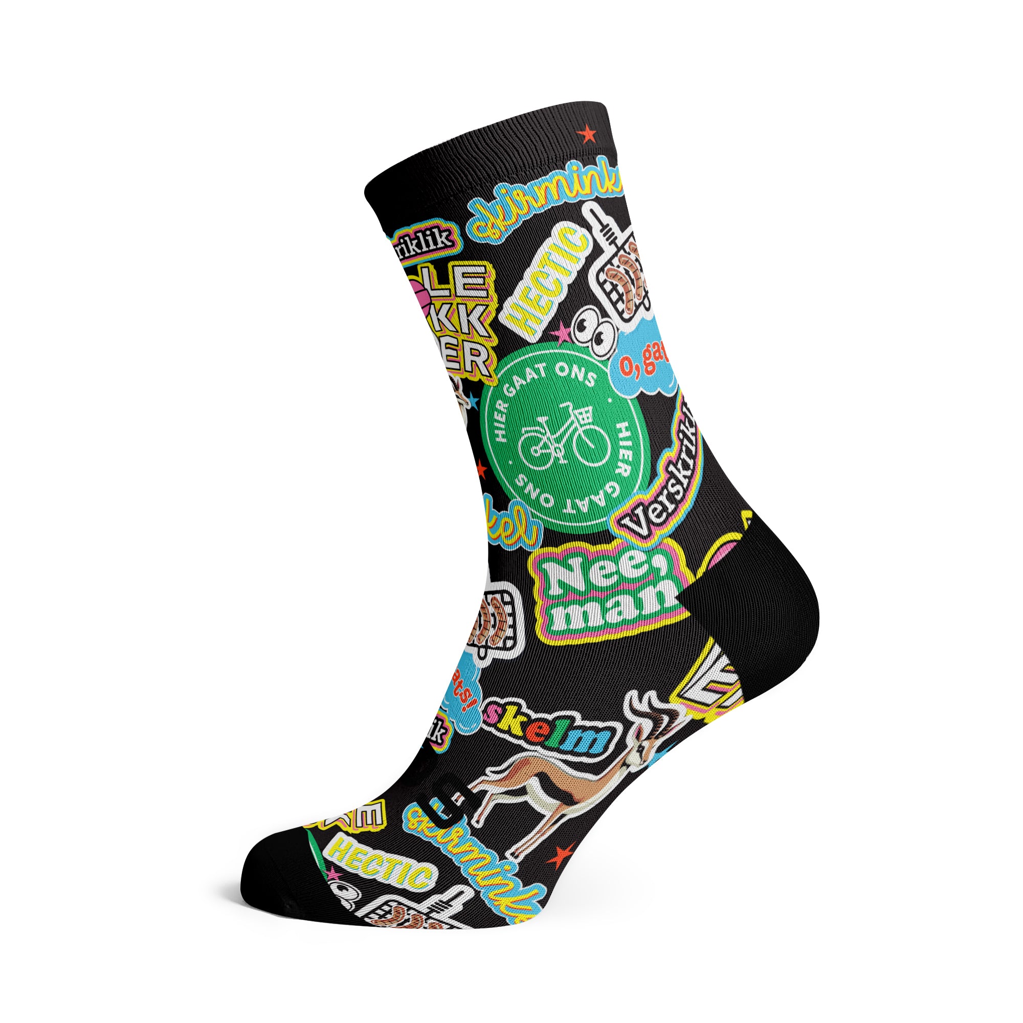 Hectic Heritage x HeyVanDerMerwe Crew Socks