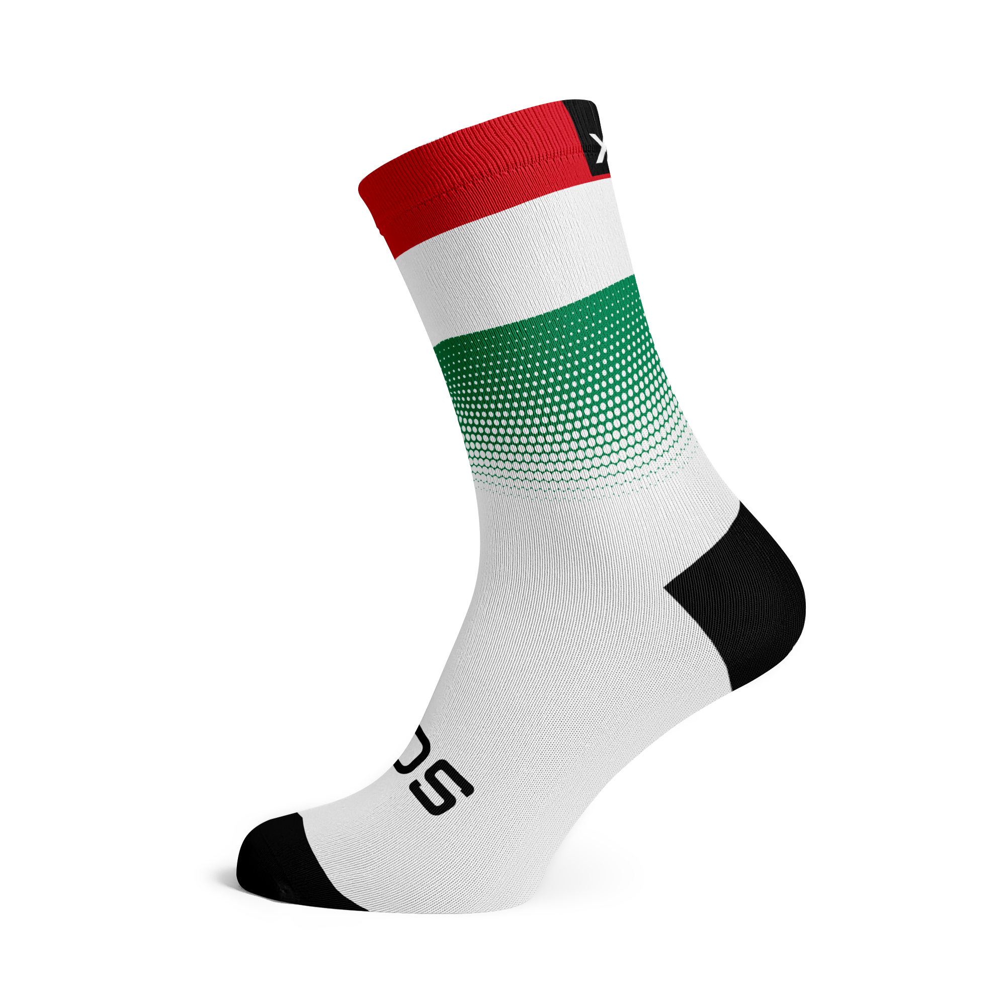 Hungary Flag Crew Socks