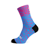 I Love Boobies Giraffe Running Crew Socks