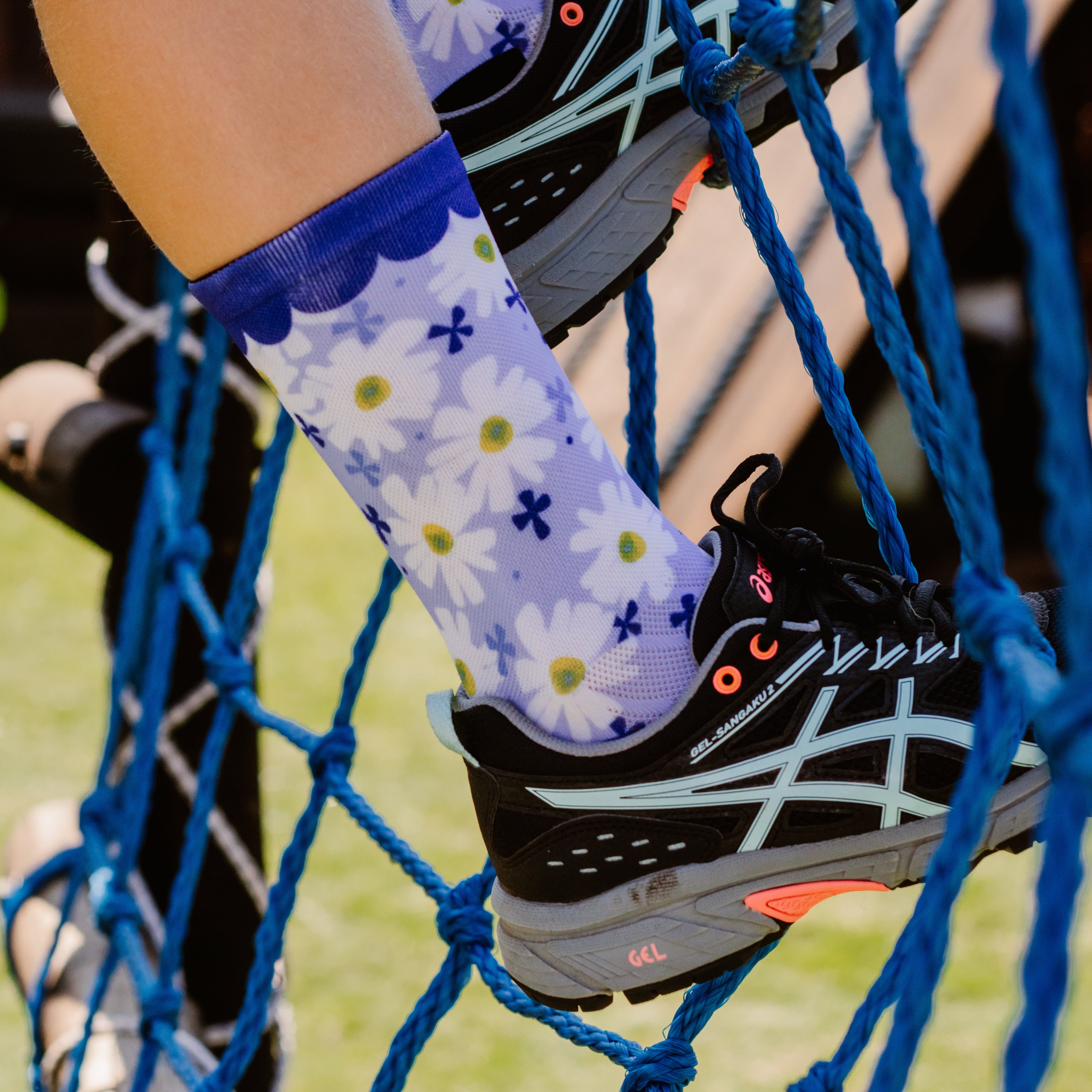 Garden Fairy Casual Crew Socks