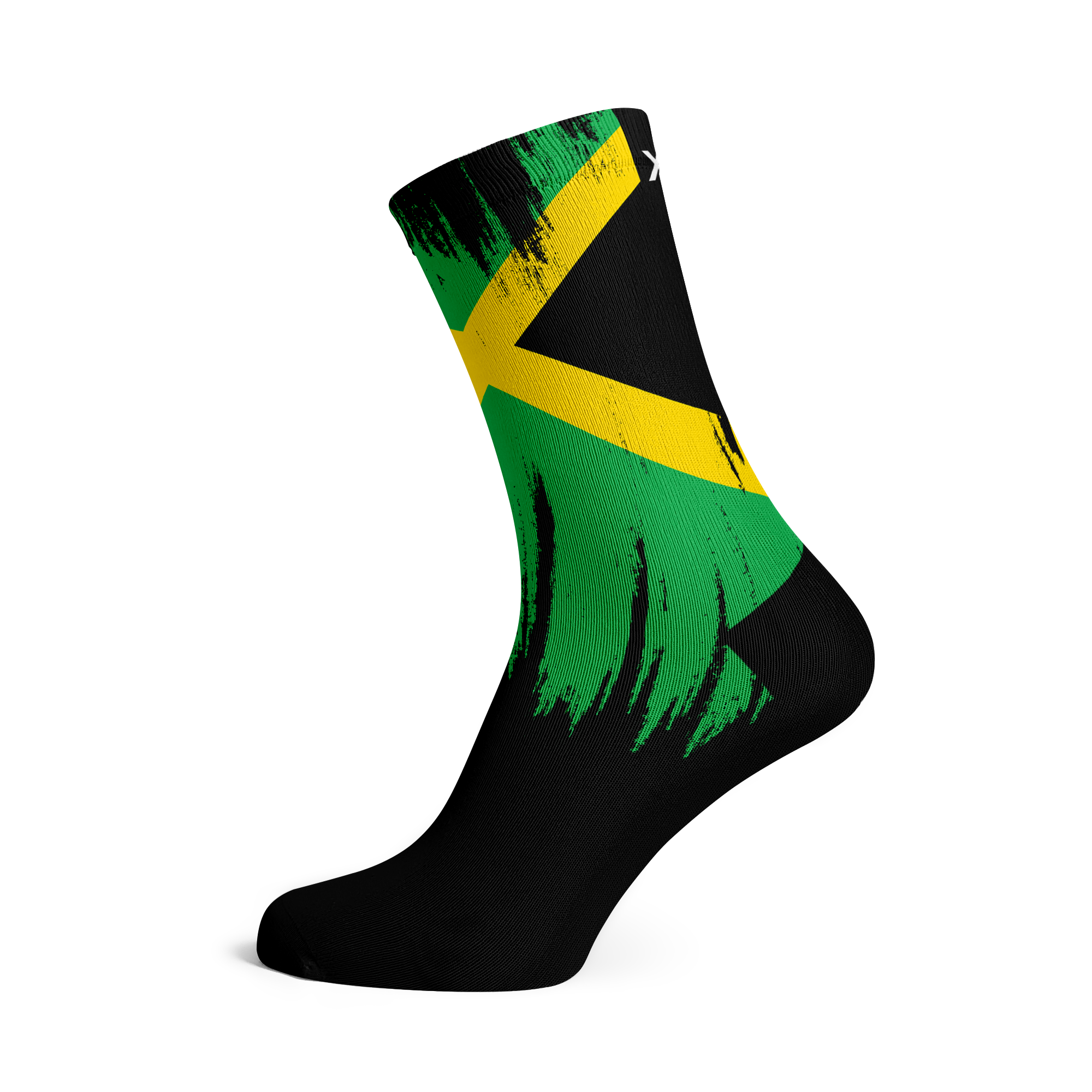 Jamaica Splash Flag Crew Socks