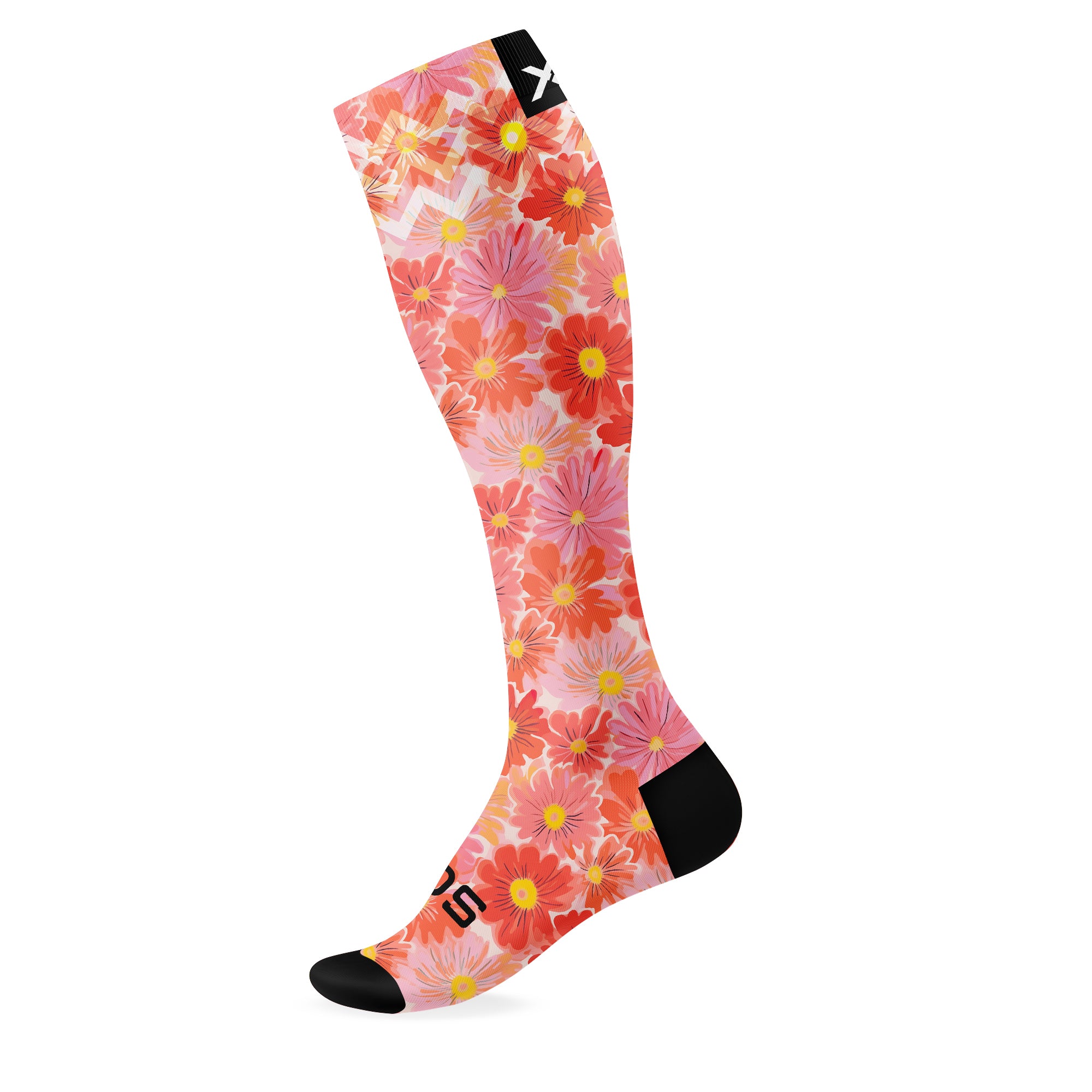 Blush Daisy Equestrian Knee High Socks