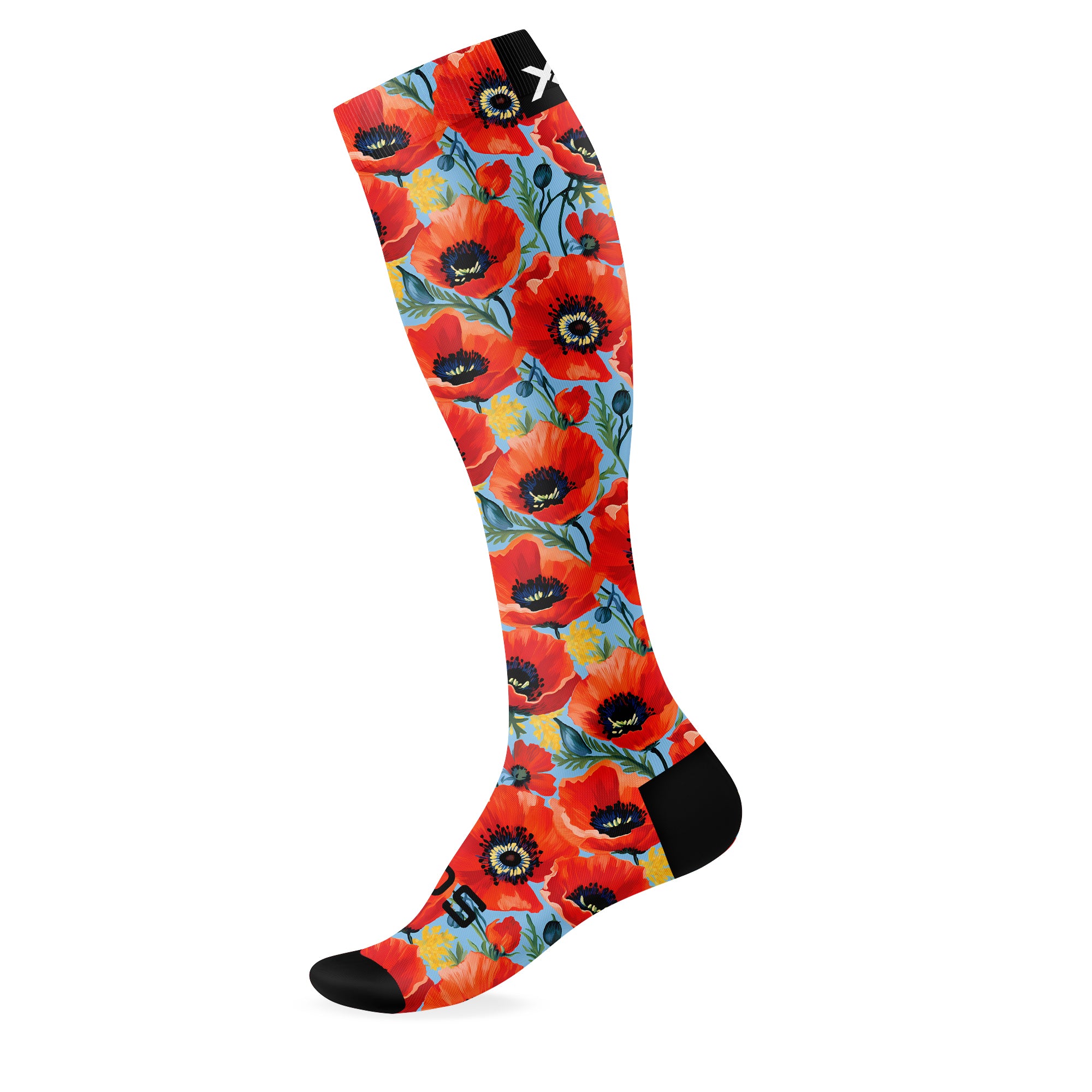 Wild Poppy Equestrian Knee High Socks