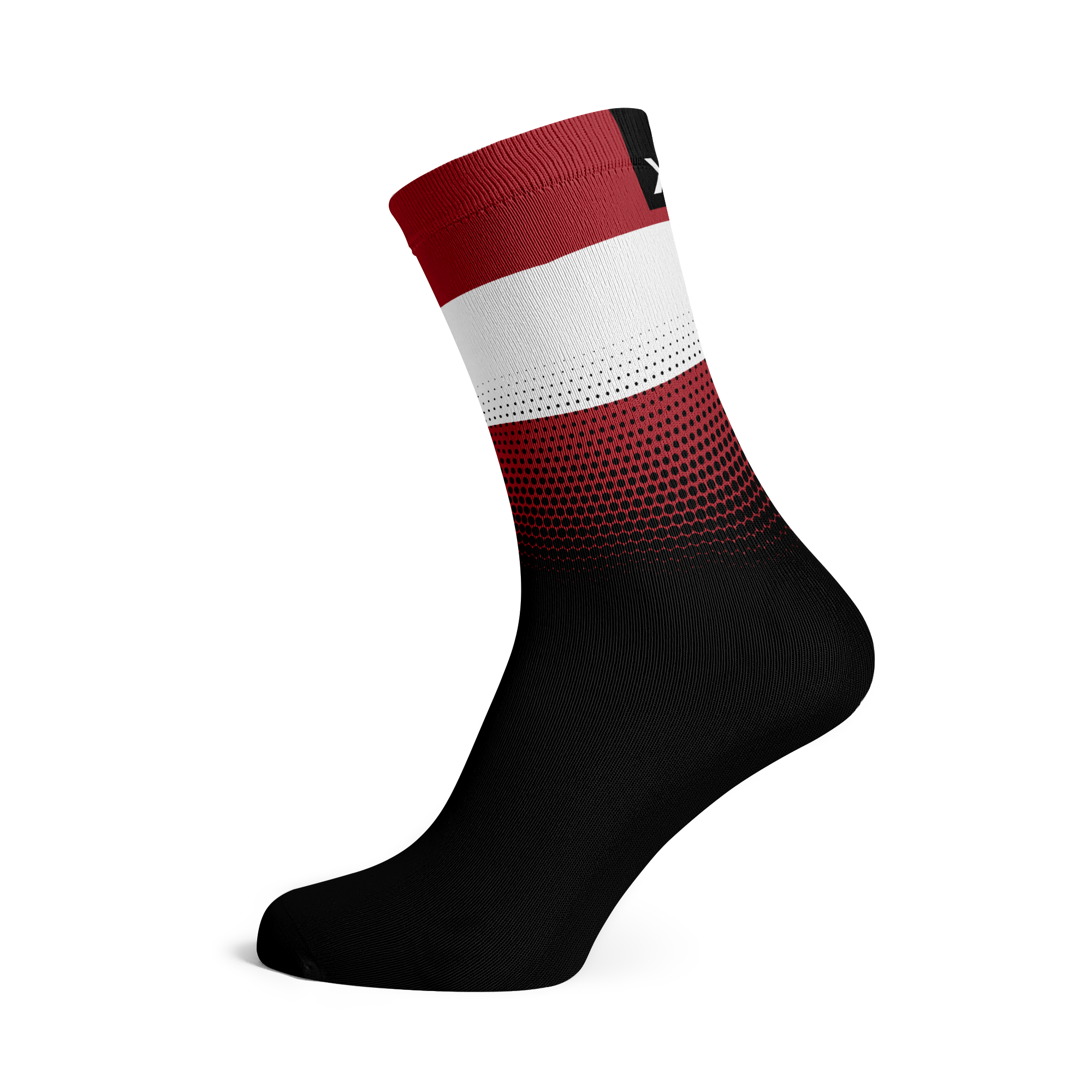 Latvia Flag Crew Socks
