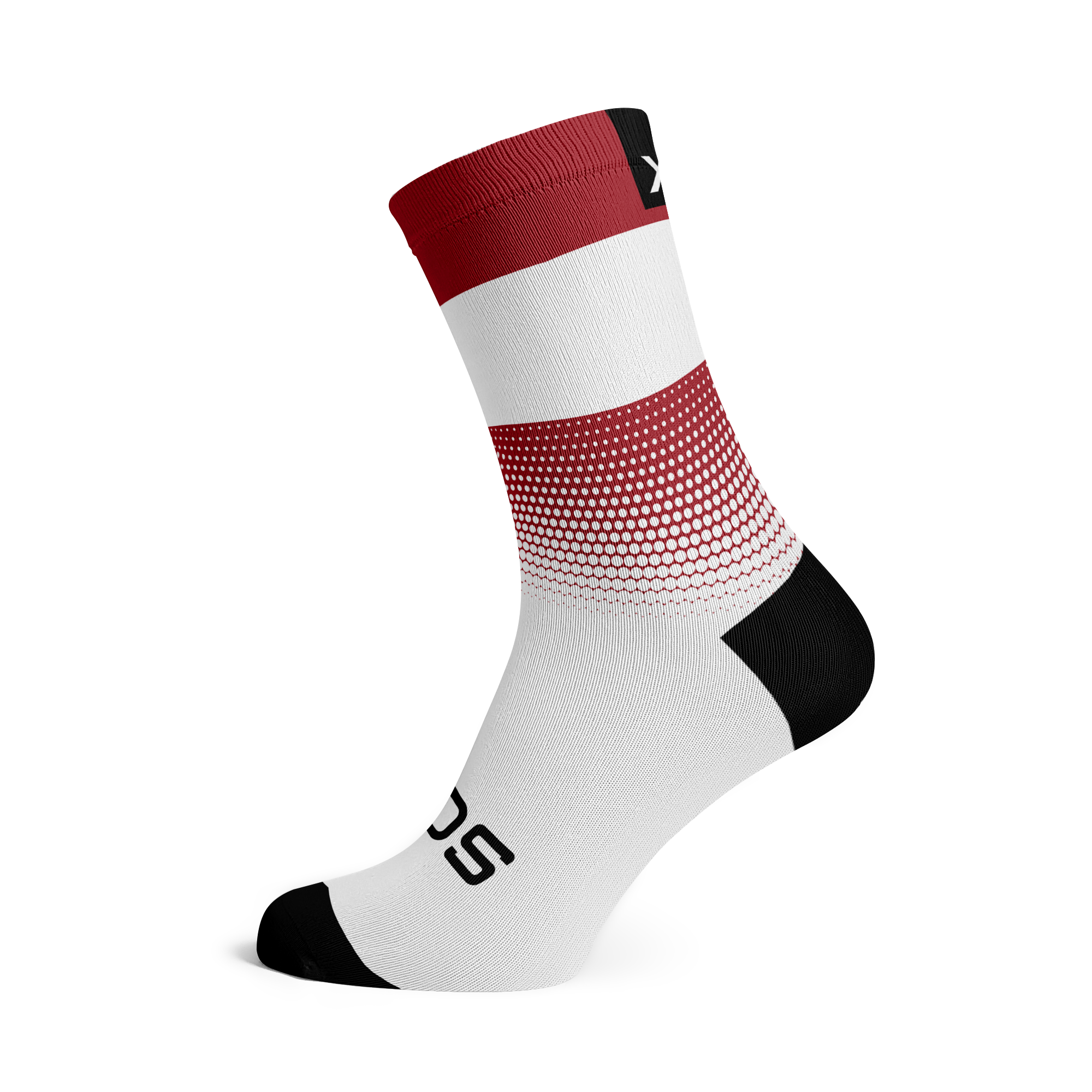 Latvia Flag Crew Socks