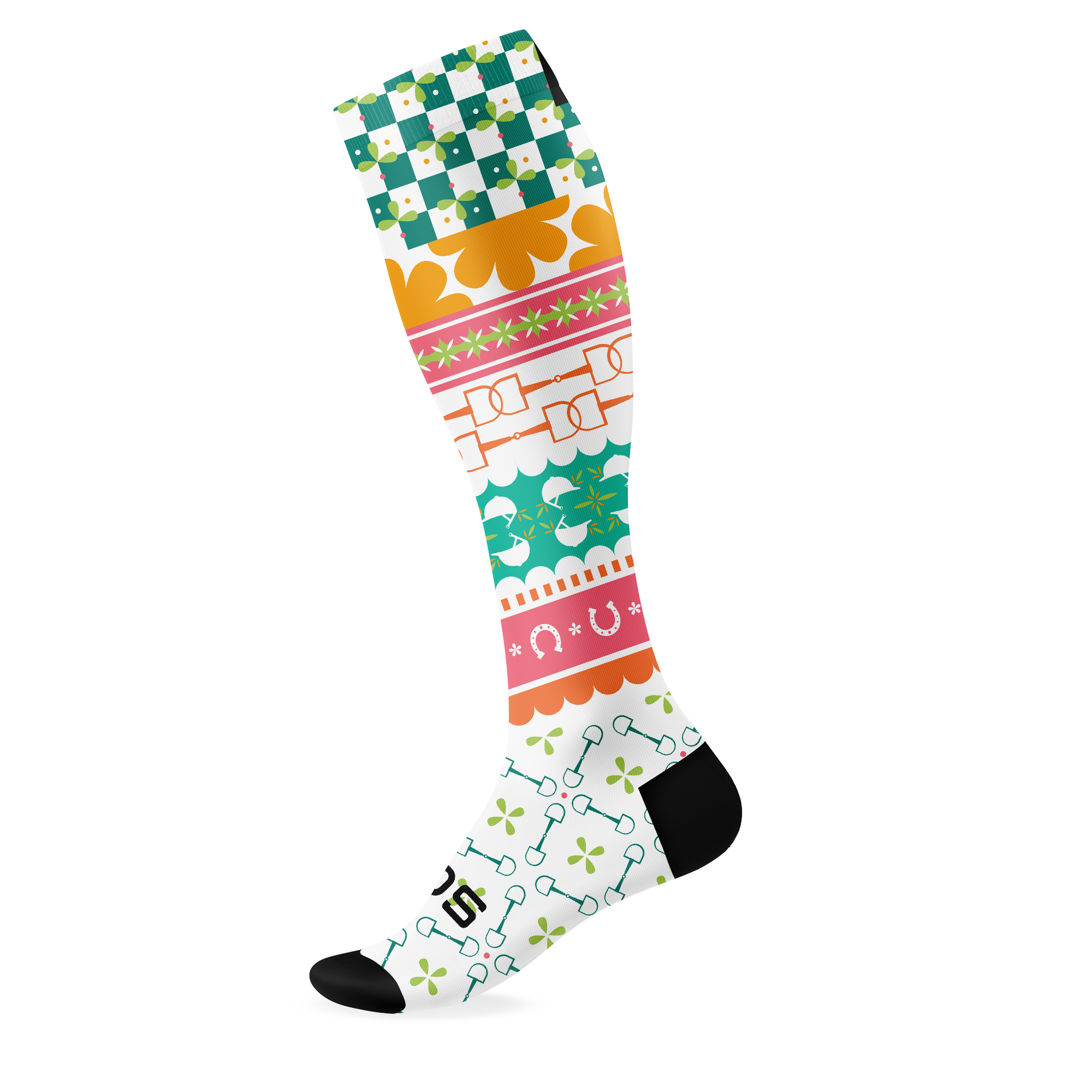 Lucky Charm Equestrian Socks