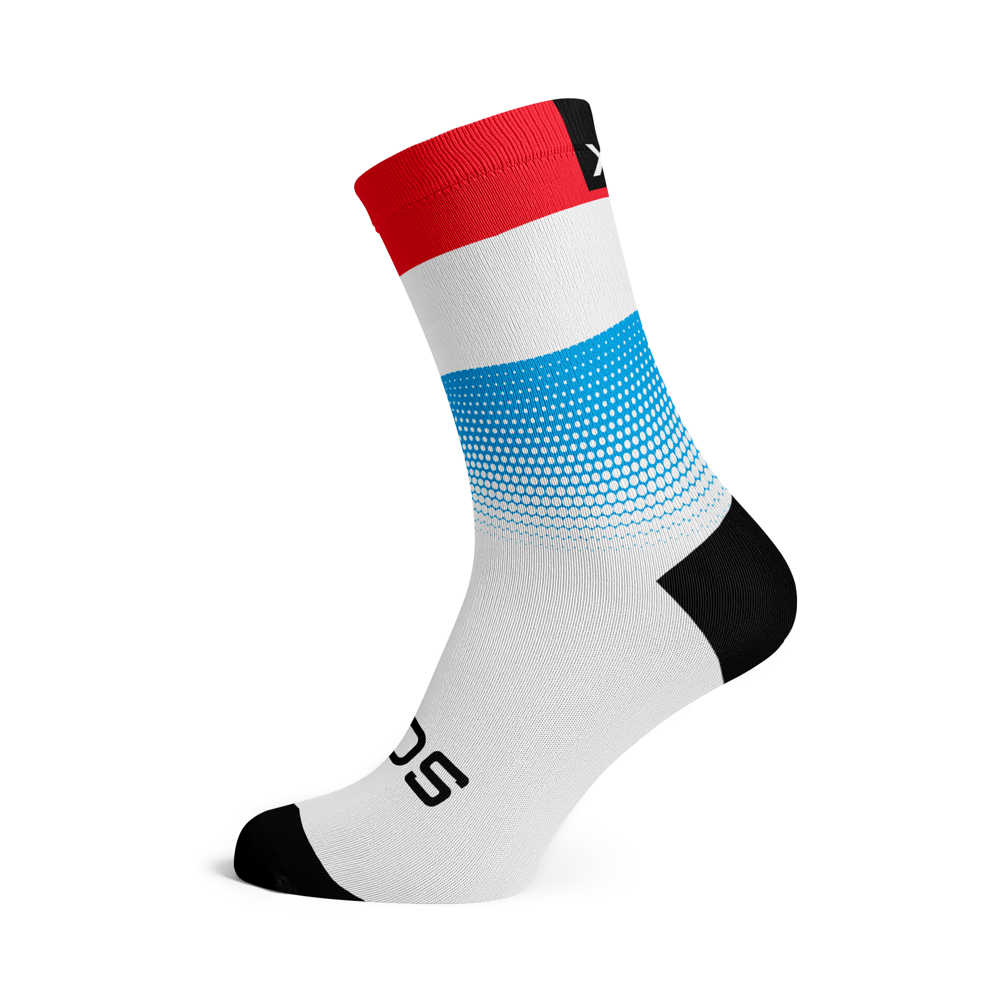 Luxembourg Flag Crew Socks