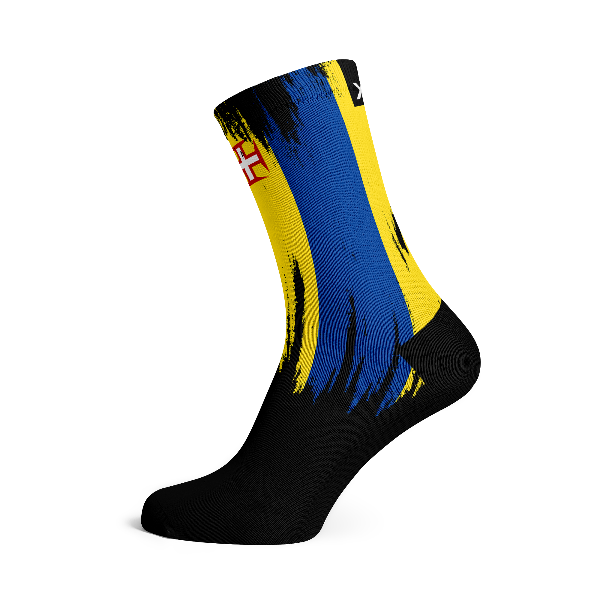 Madeira Splash Flag Crew Socks