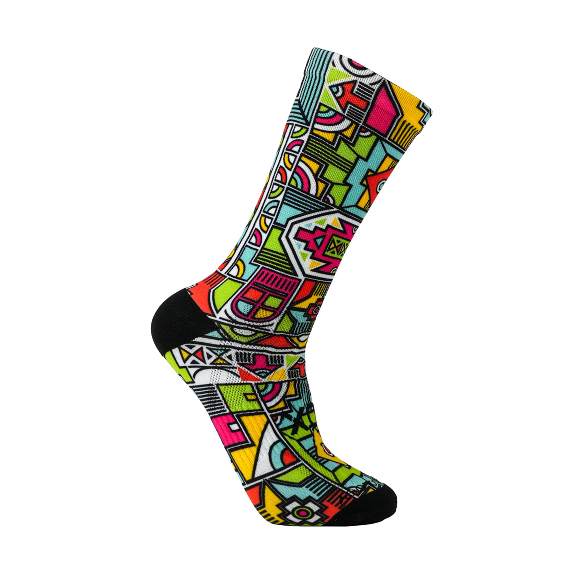 Ndebele 2.0 Heritage Crew Socks