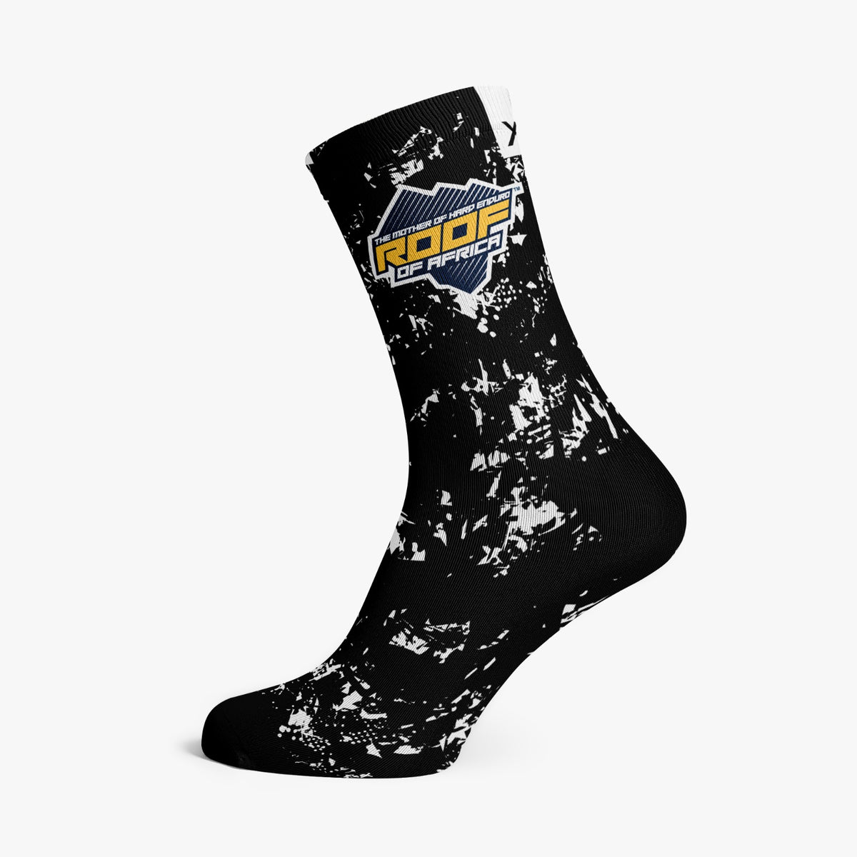 Roof of Africa Black 2026 Crew Socks
