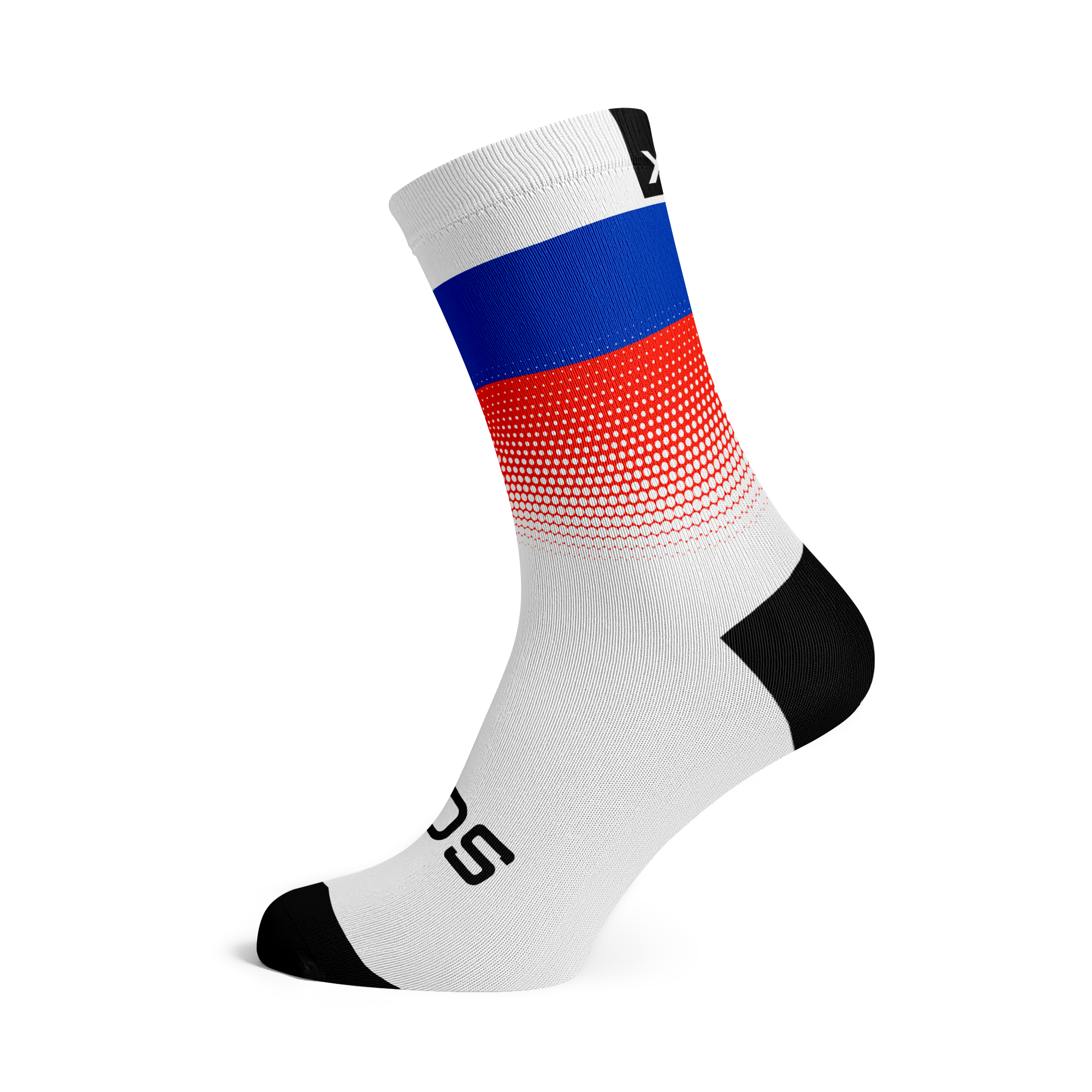 Russia Flag Crew Socks