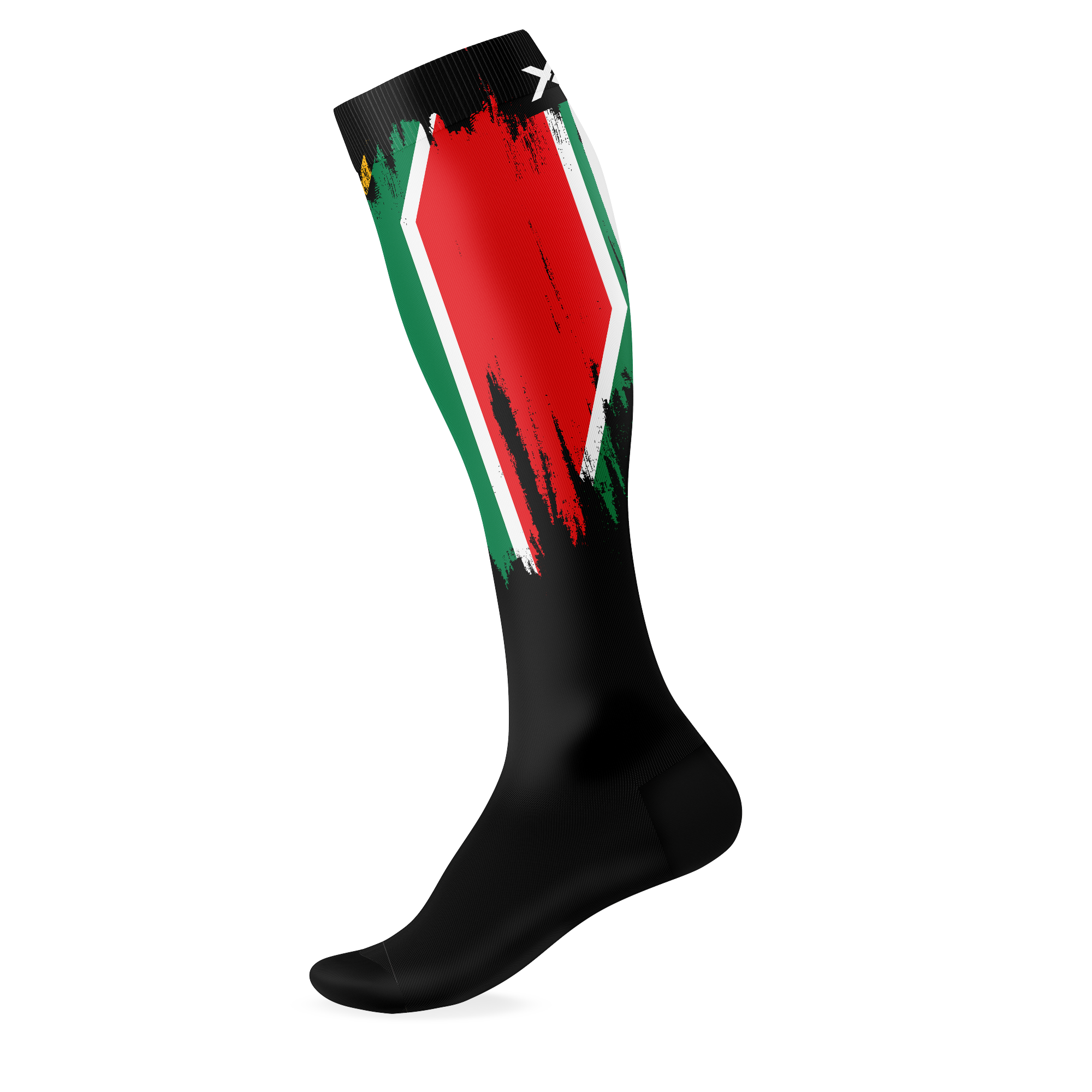 SA Splash White Knee High Socks
