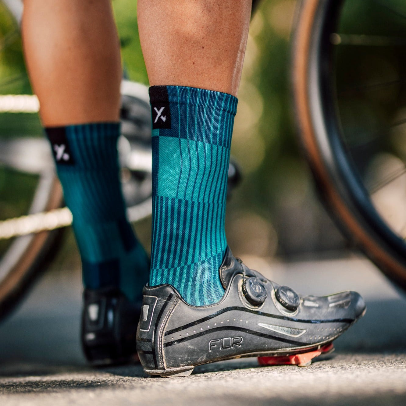 Slight Forest Minimalist Crew Socks