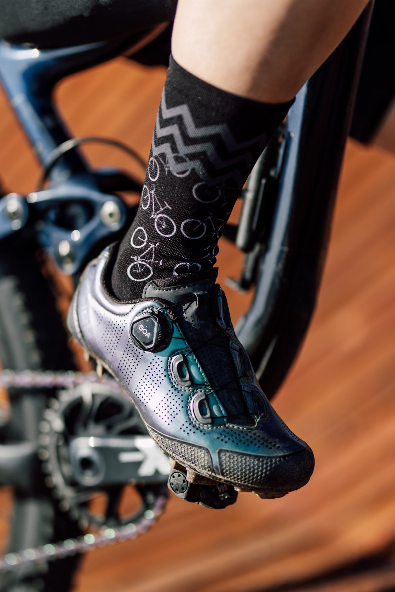 Bikes Casual Crew Socks