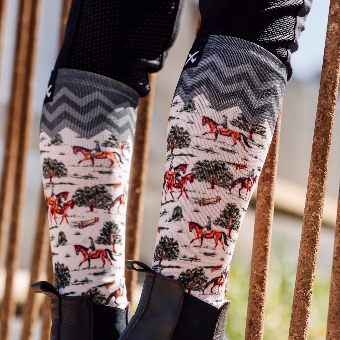 Country Rider Equestrian Knee High Socks