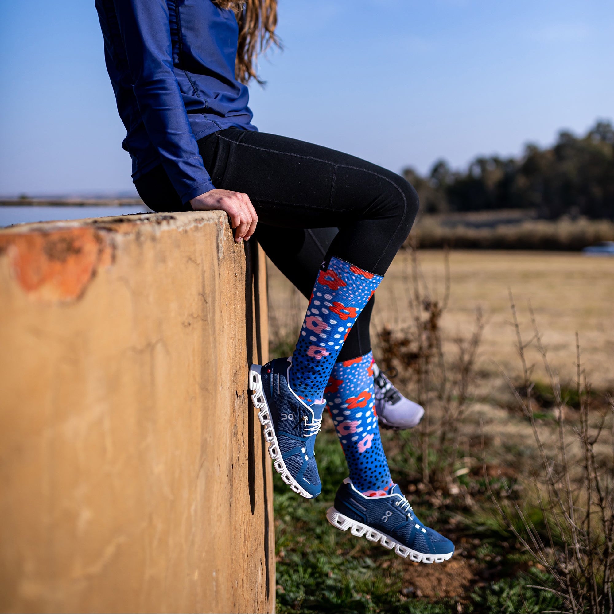 Confetti Knee High Socks