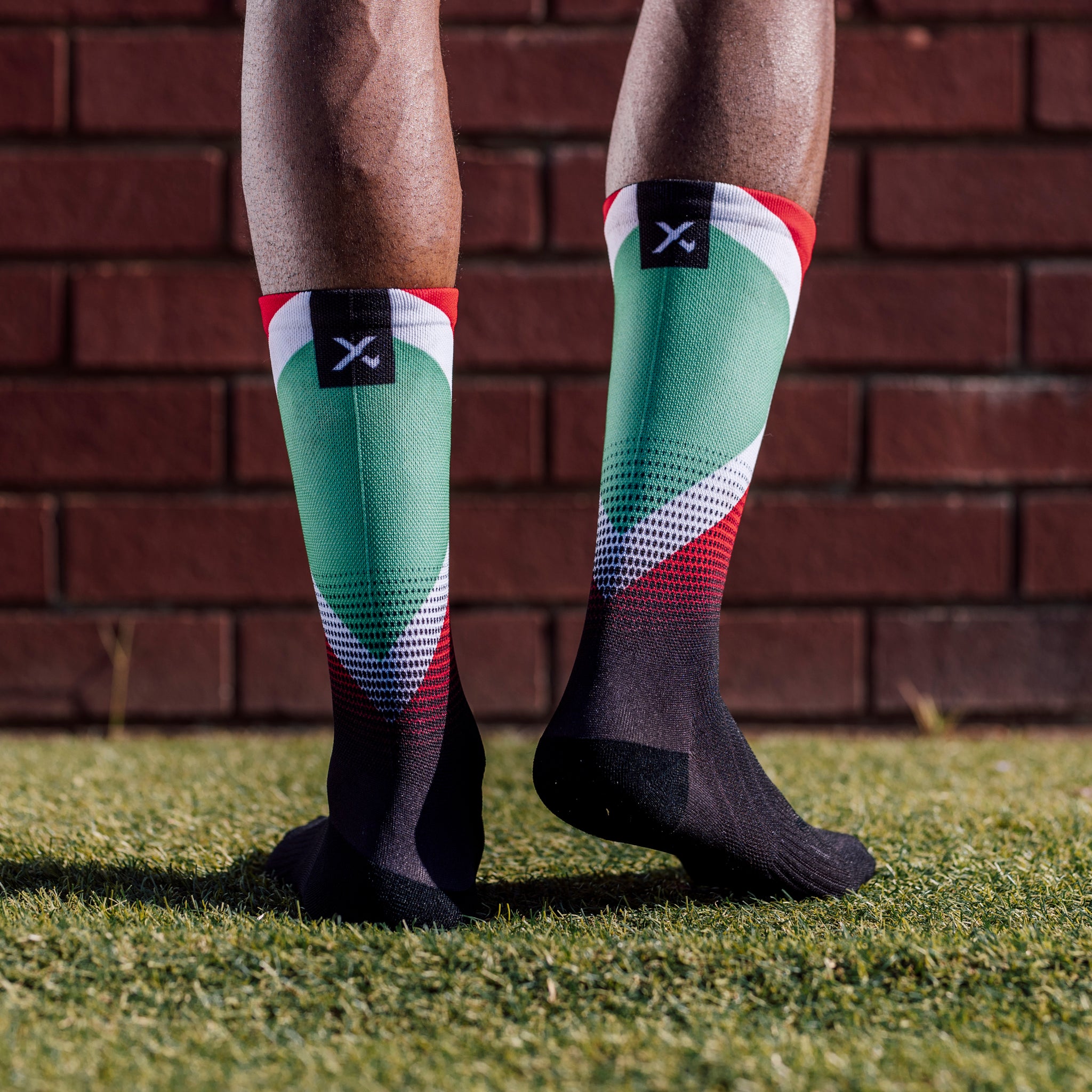 Burundi Flag Crew Socks