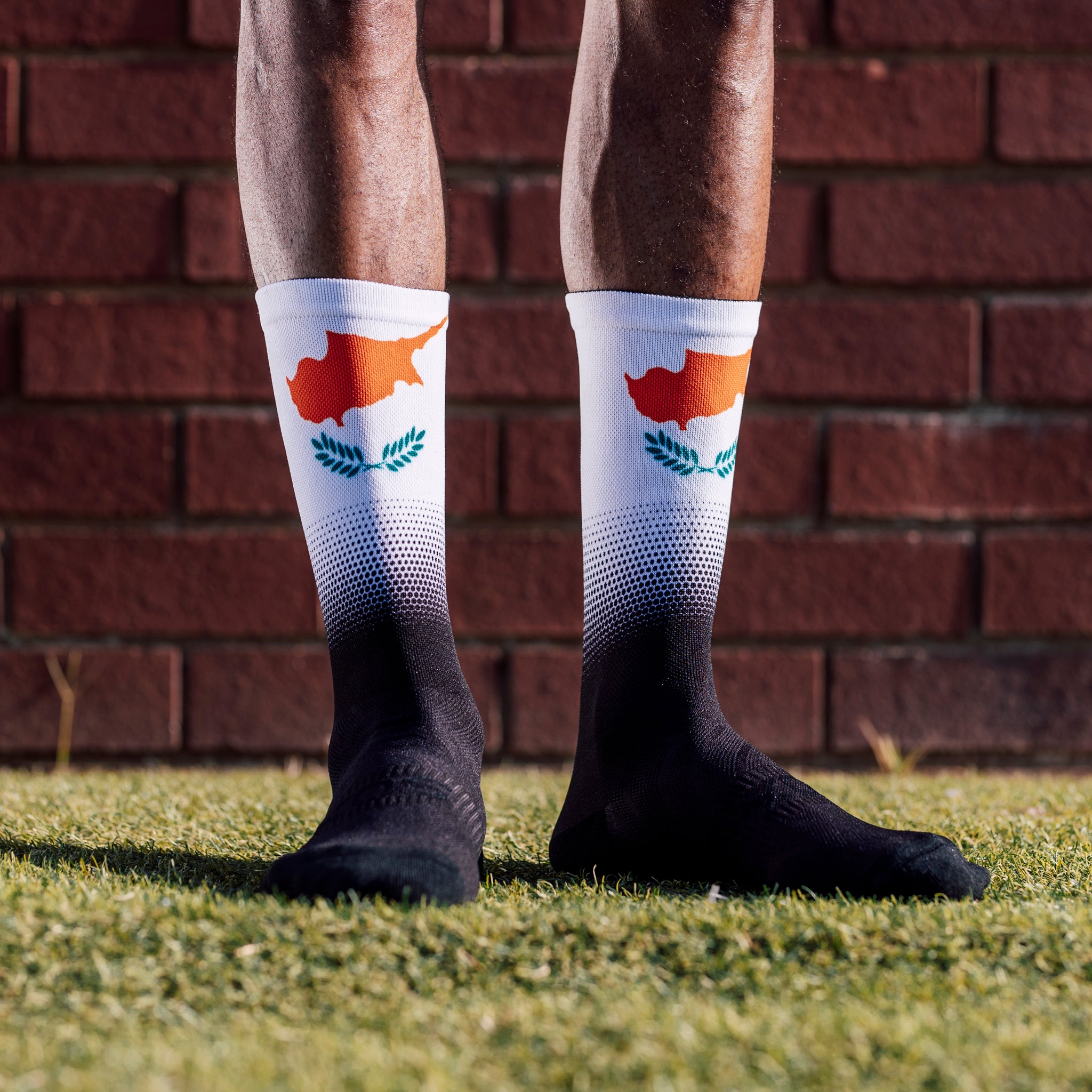 Cyprus Flag Crew Socks