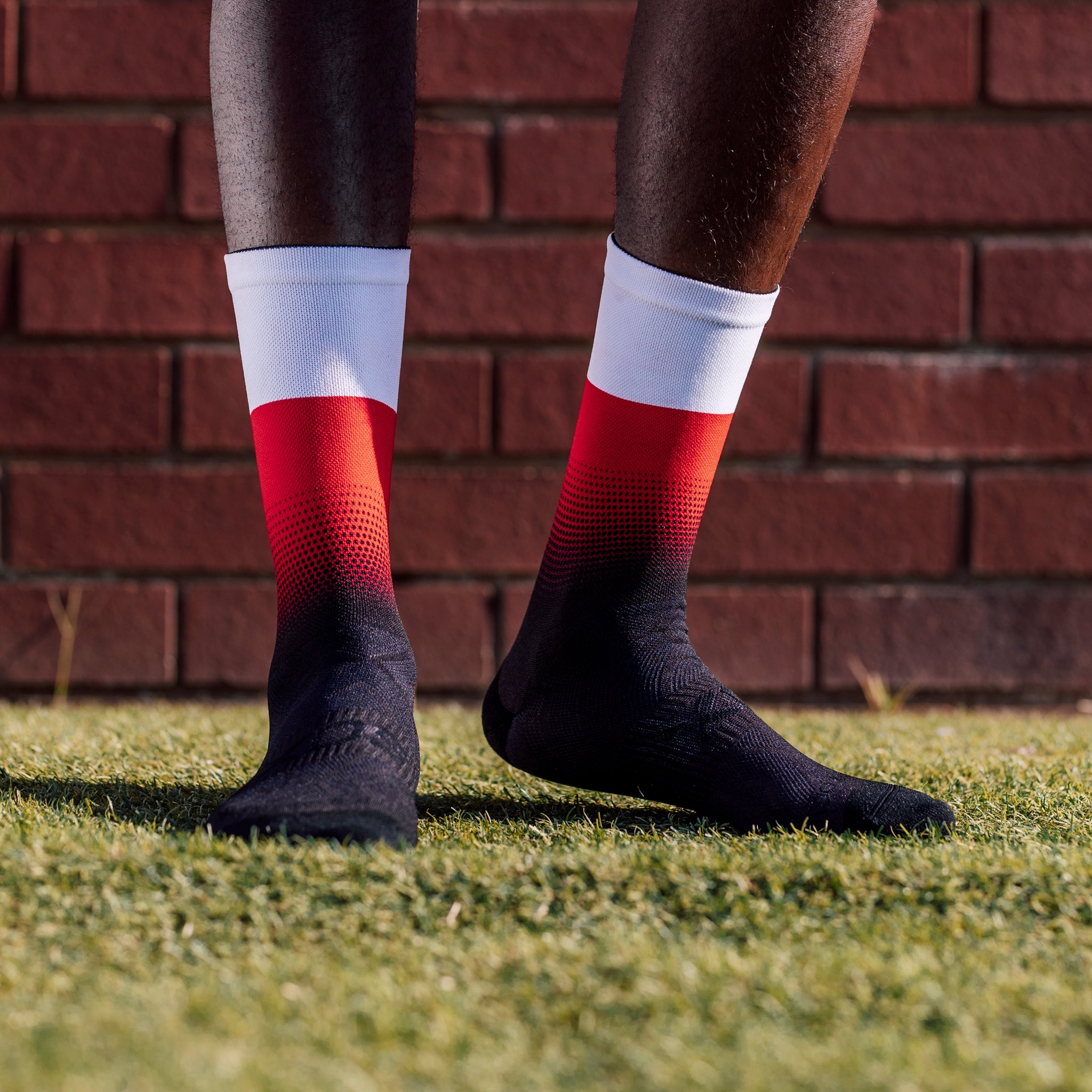 Poland Flag Crew Socks