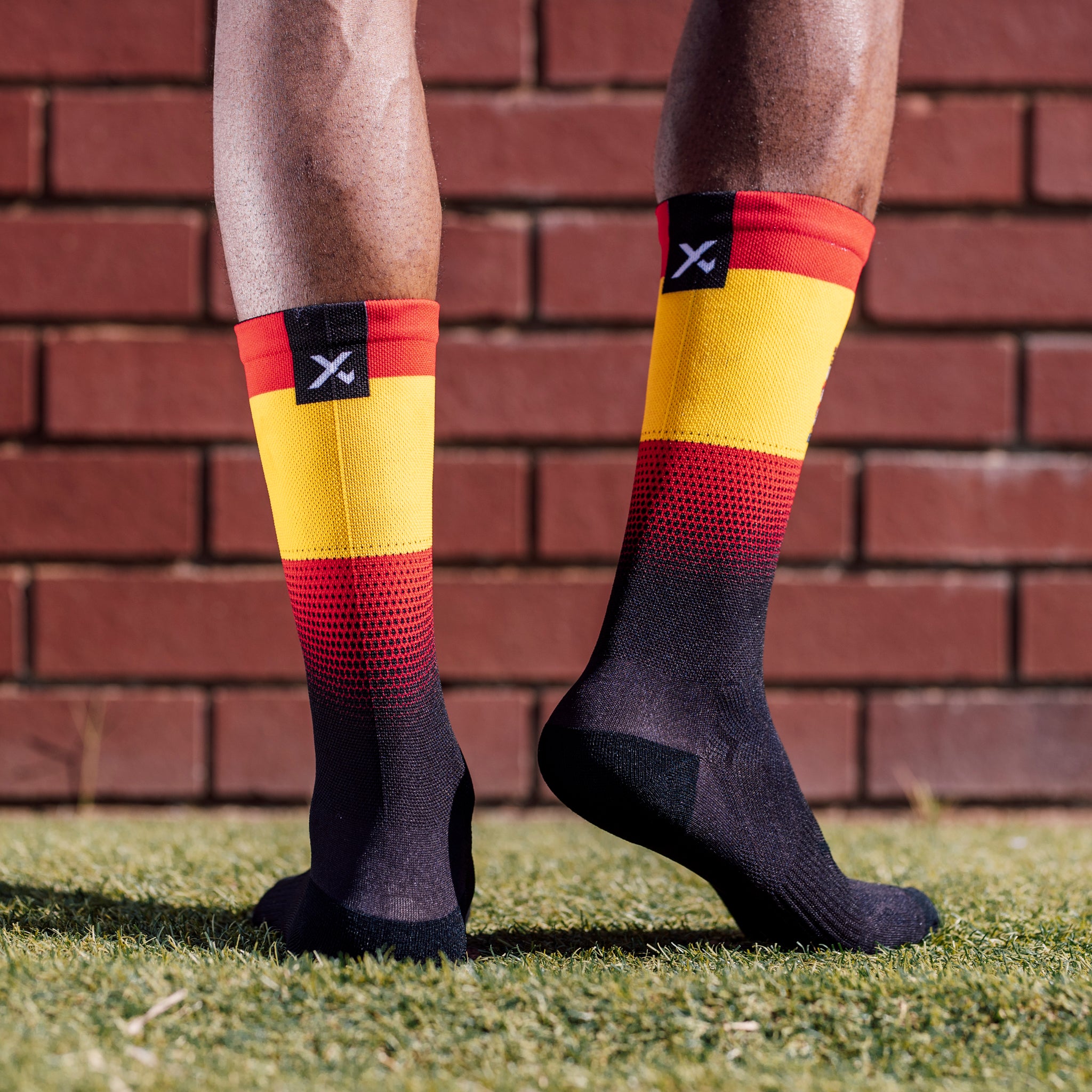 Spain Flag Crew Socks