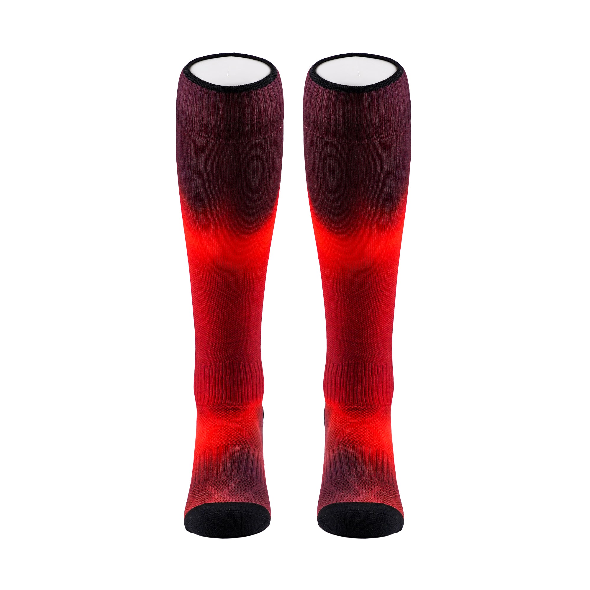 Crimson Heat Hockey Socks