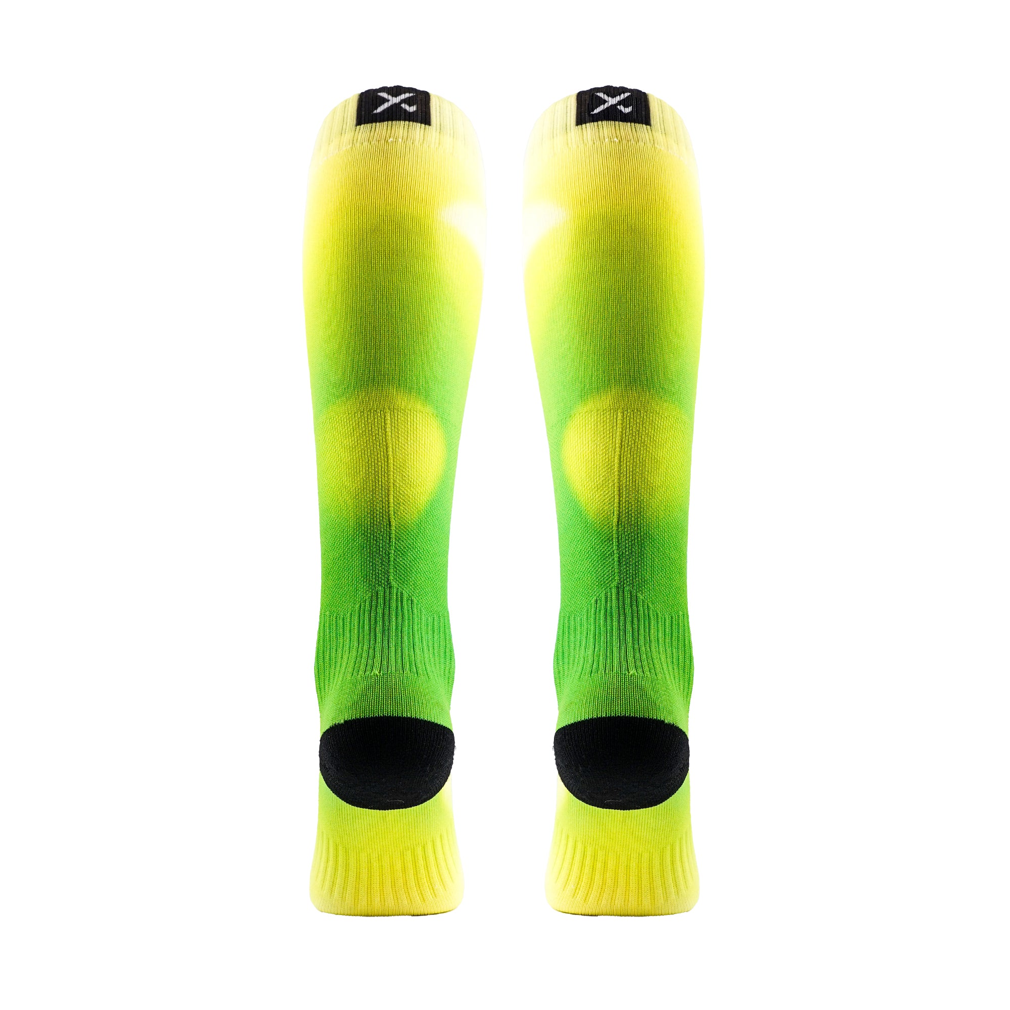 Lime Fade Hockey Socks