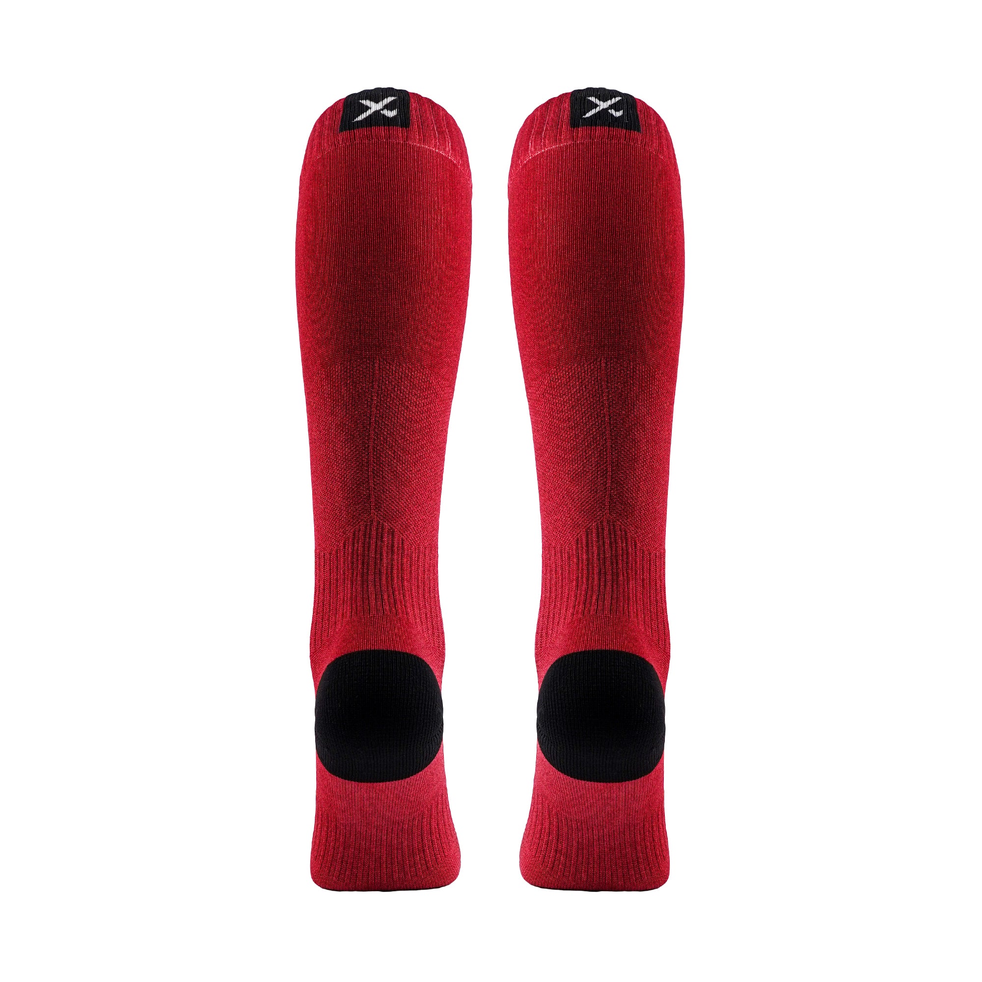 Maroon Edge Hockey Socks