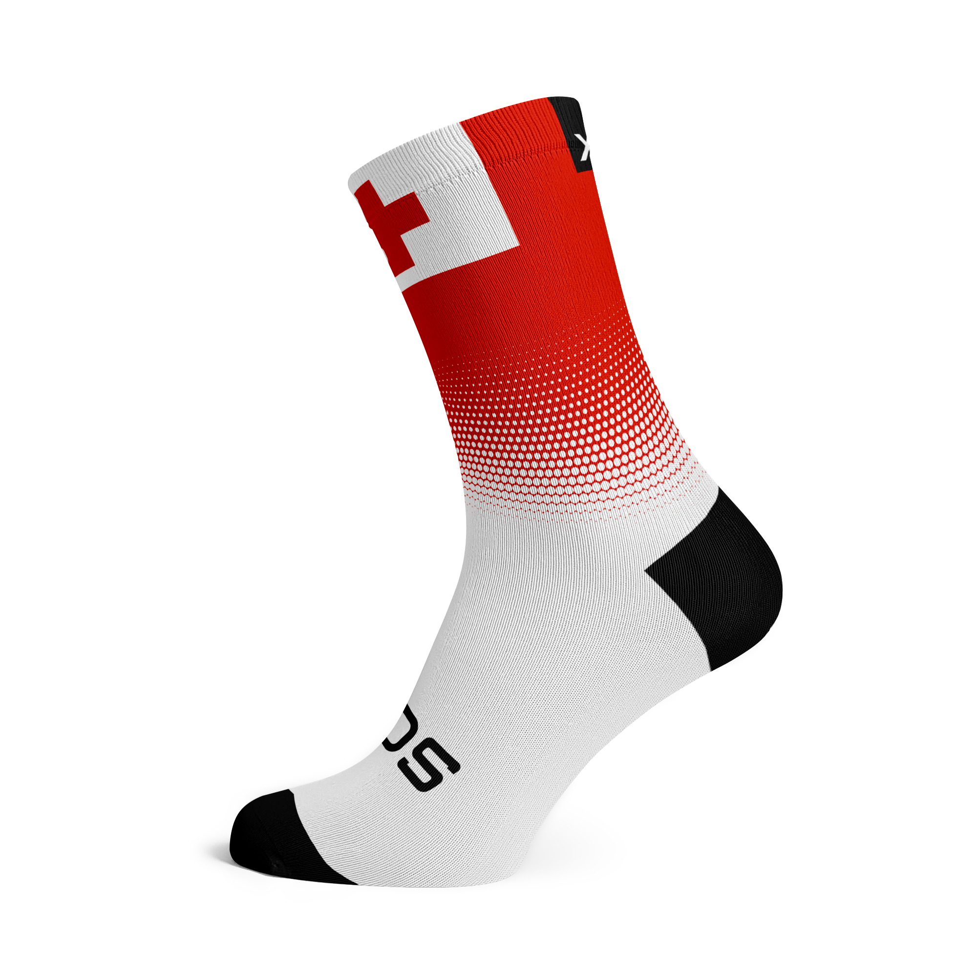Tonga Flag Crew Socks