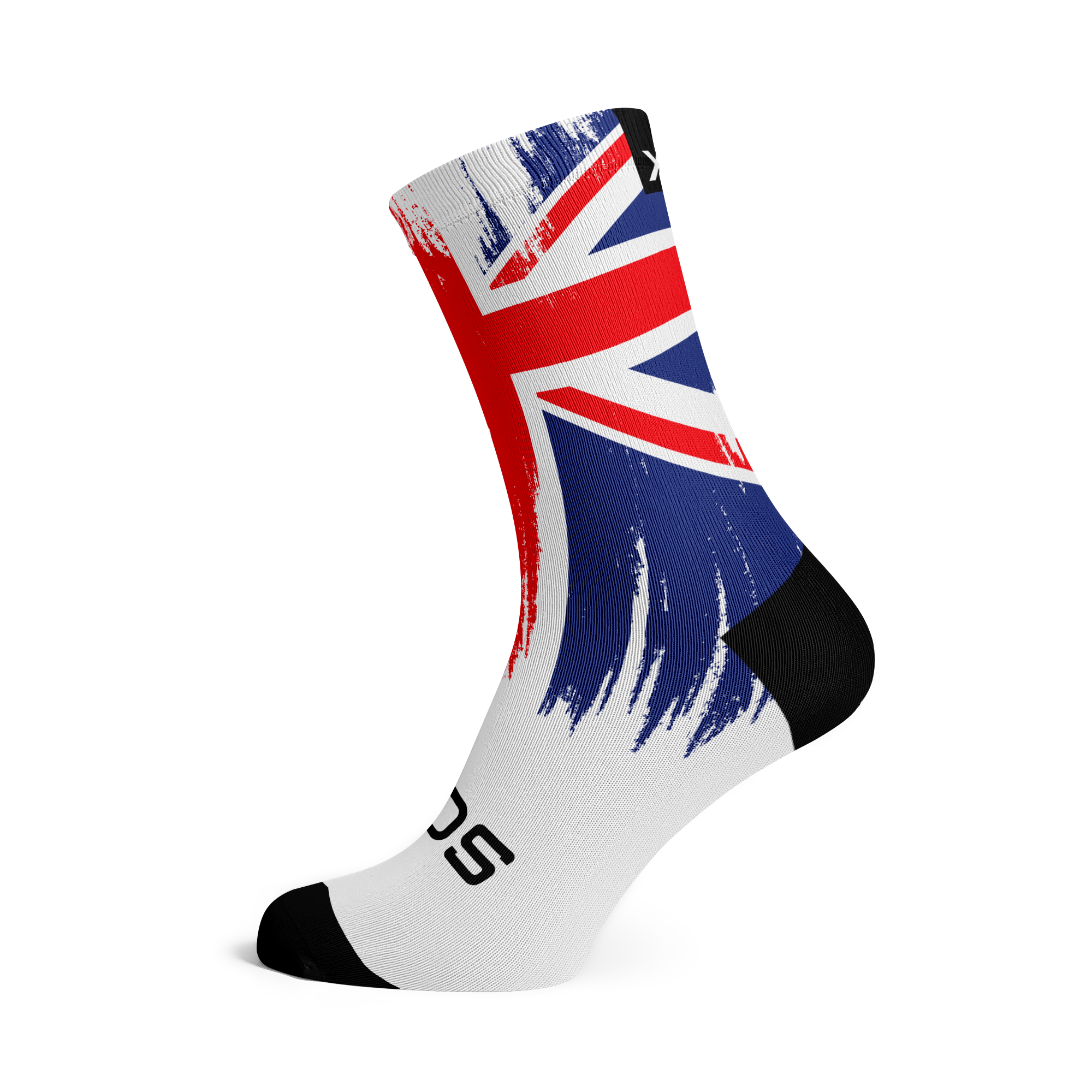 United Kingdom Splash Flag Crew Socks