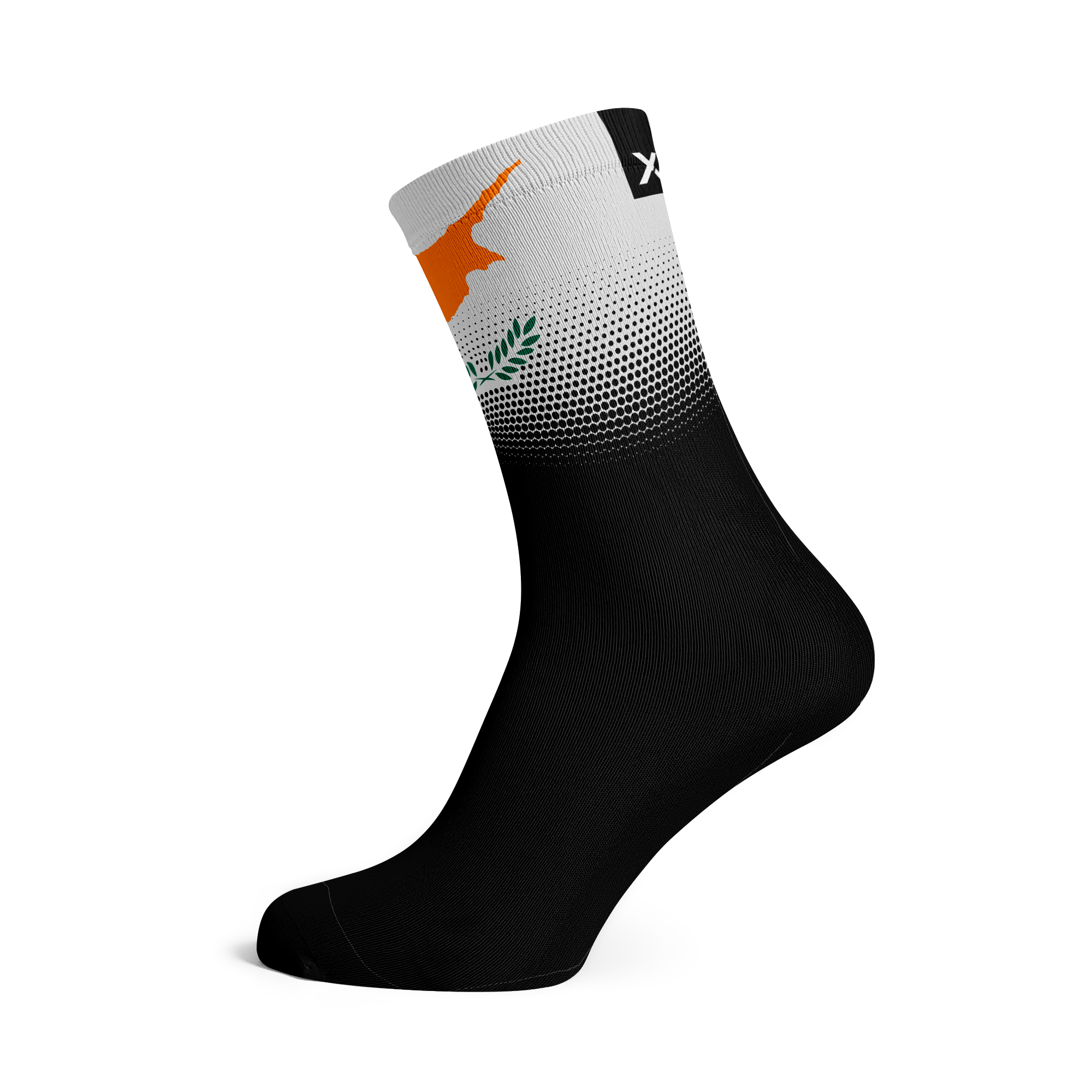 Cyprus Flag Crew Socks