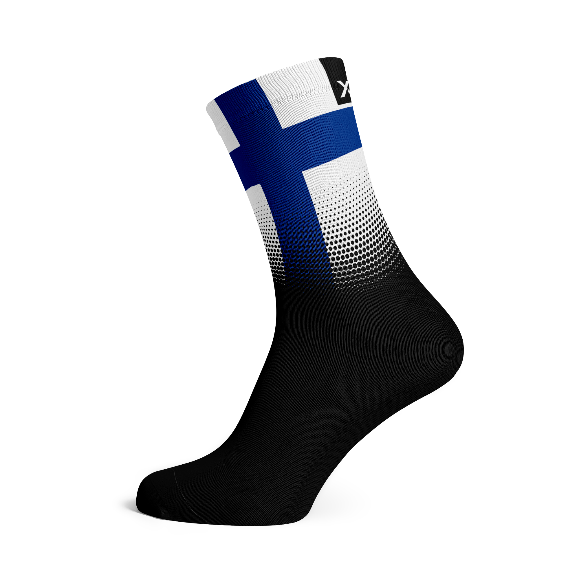 Finland Flag Crew Socks