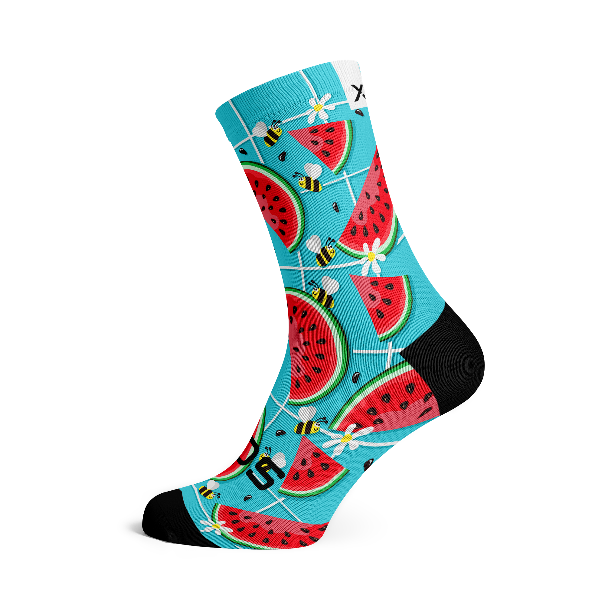 Fruity Casual Crew Socks