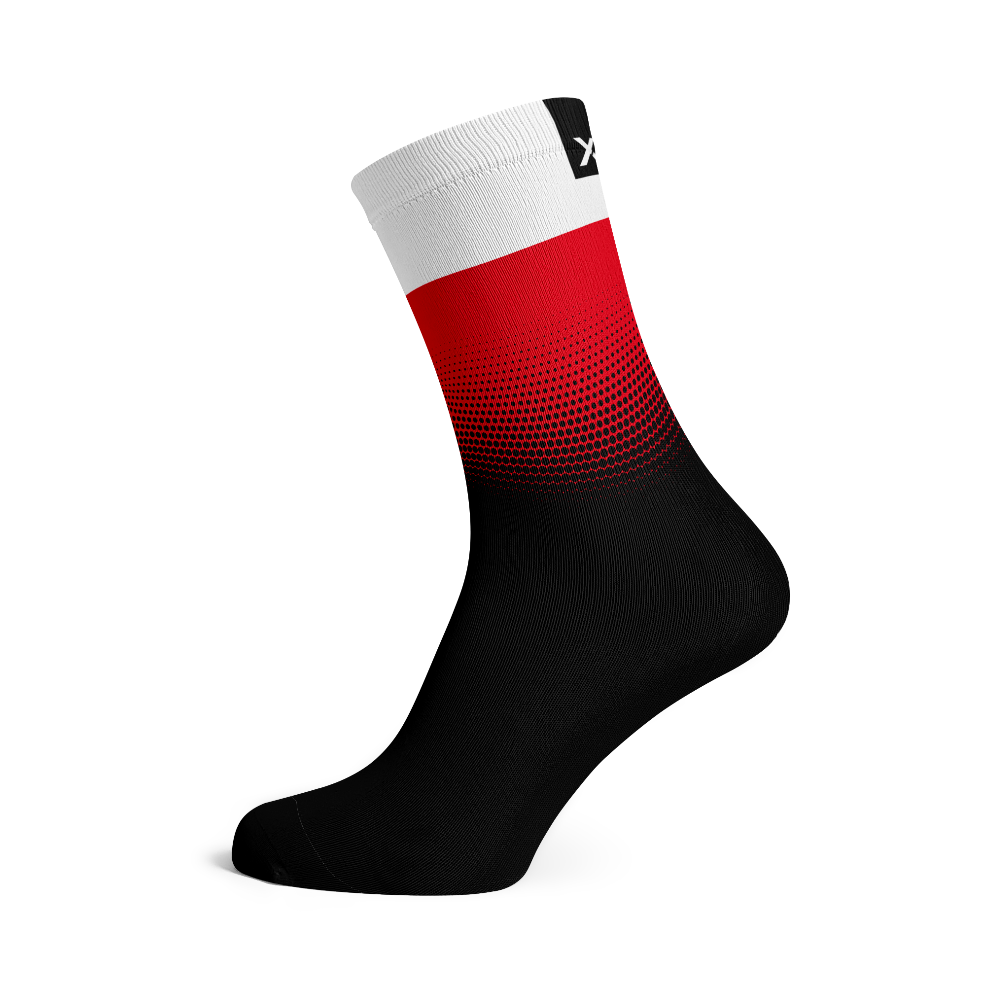 Poland Flag Crew Socks