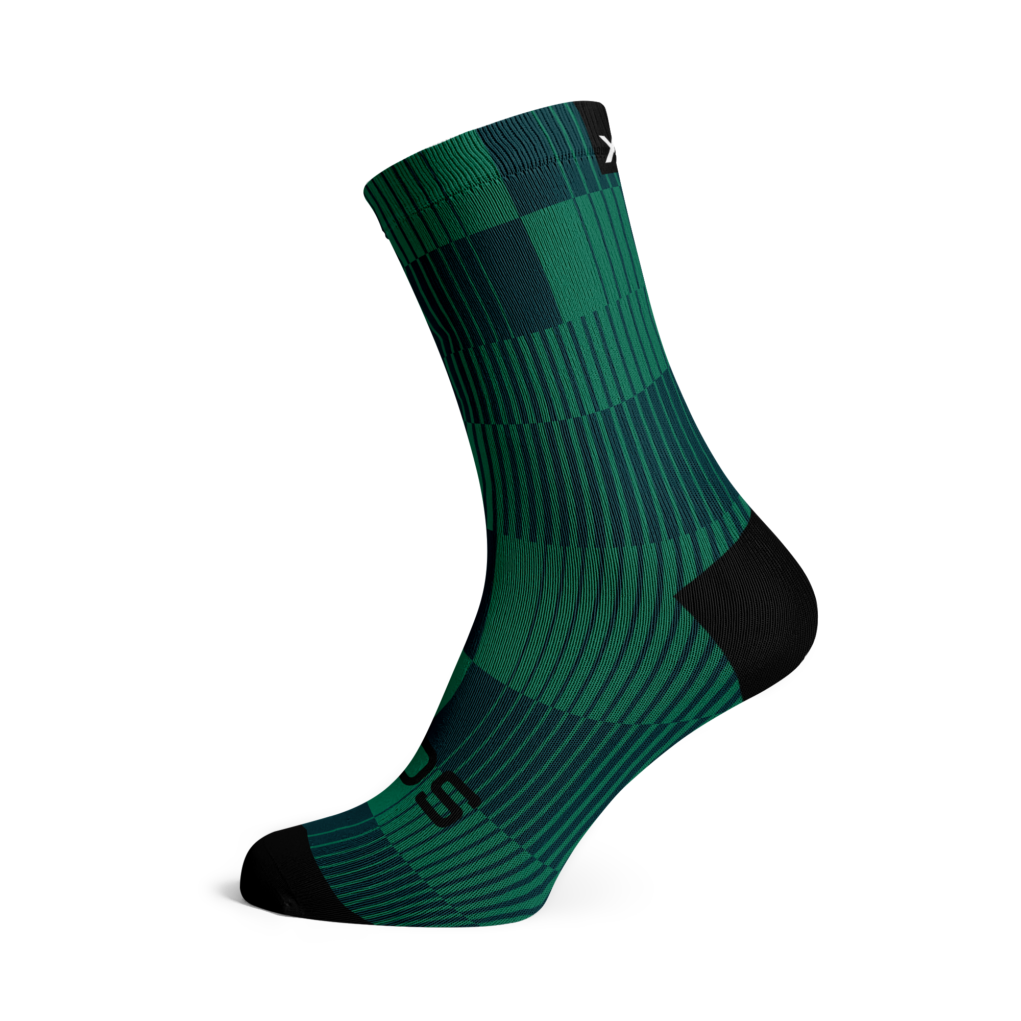 Slight Forest Minimalist Crew Socks