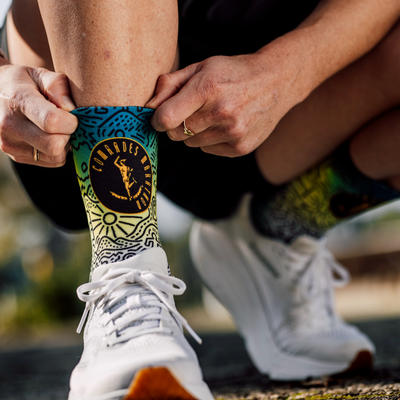 Comrades Marathon Sunrise Crew Socks