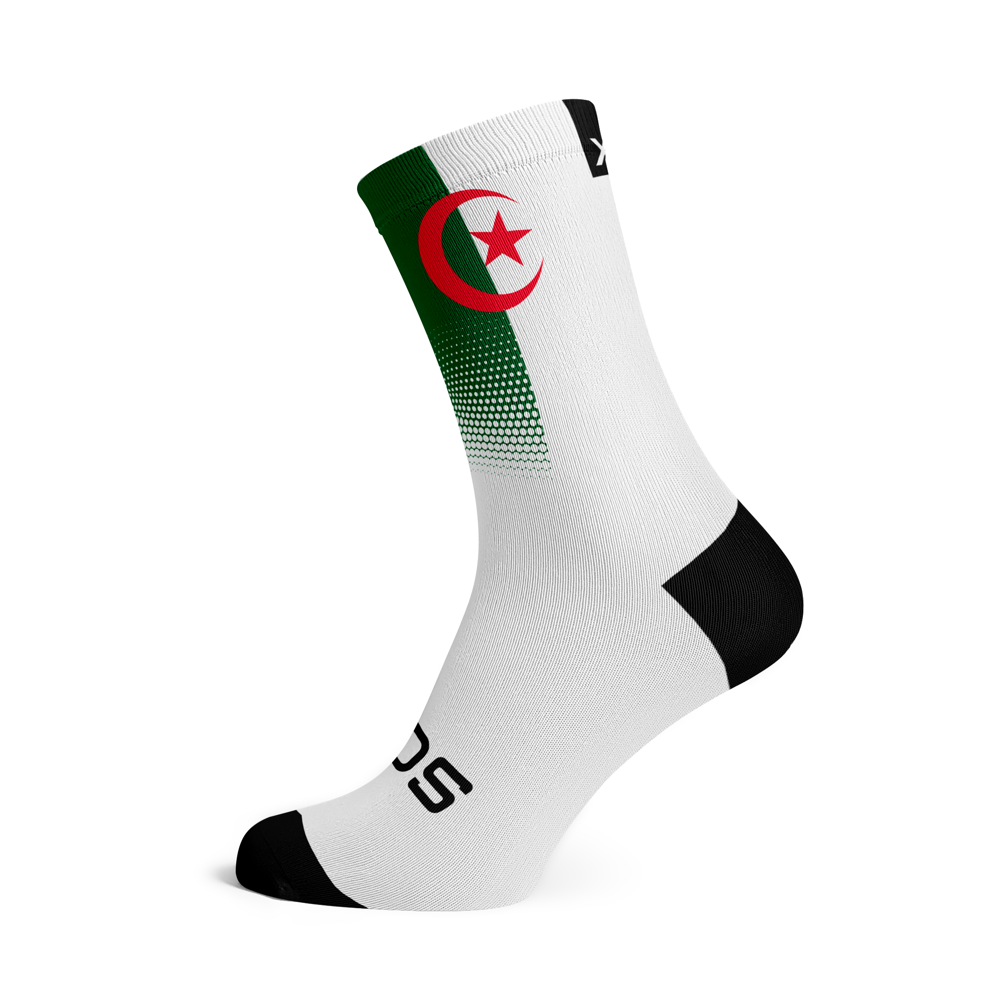 Algeria Flag Crew Socks
