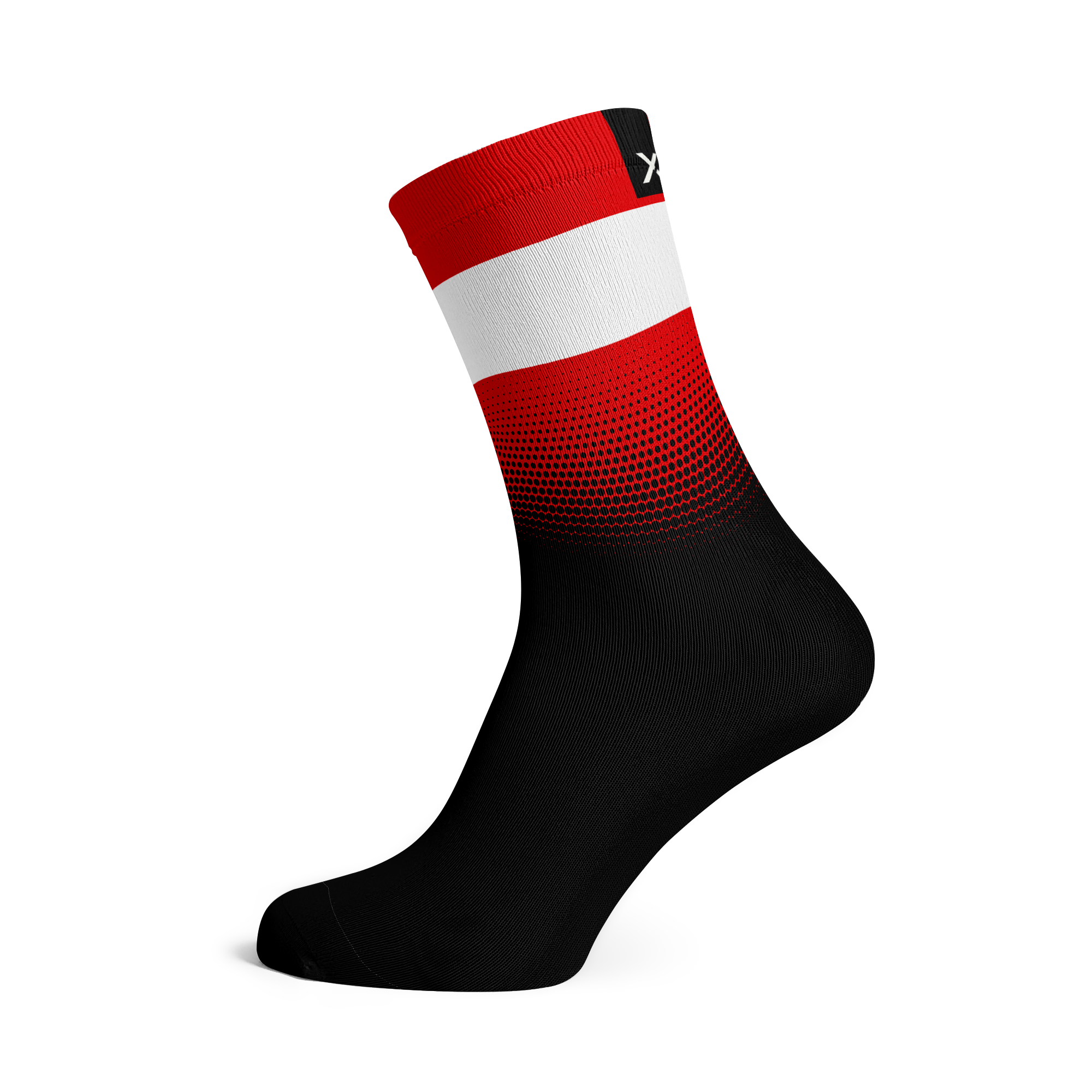 Austria Flag Crew Socks