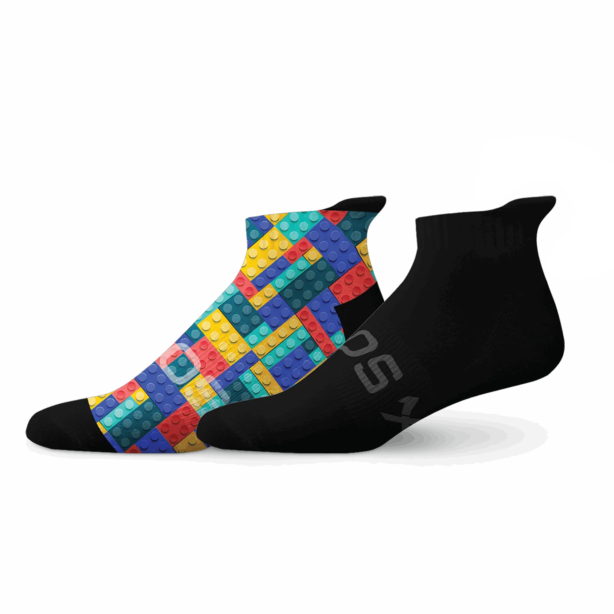 Blocks Tab Combo Socks