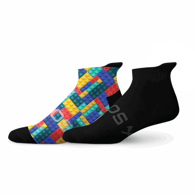 Blocks Tab Combo Socks