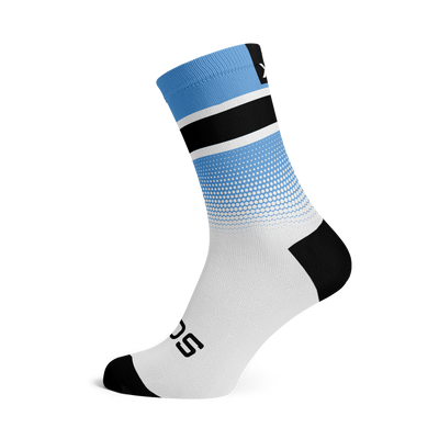 Botswana Flag Crew Socks