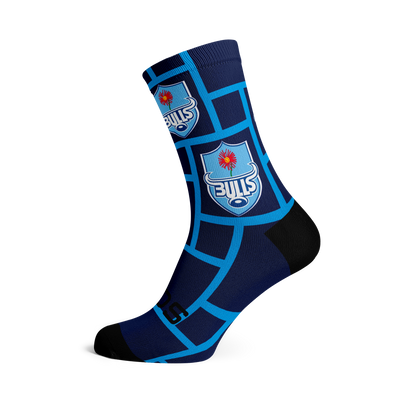 Bulls Square Rugby Crew Socks