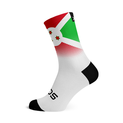 Burundi Flag Crew Socks