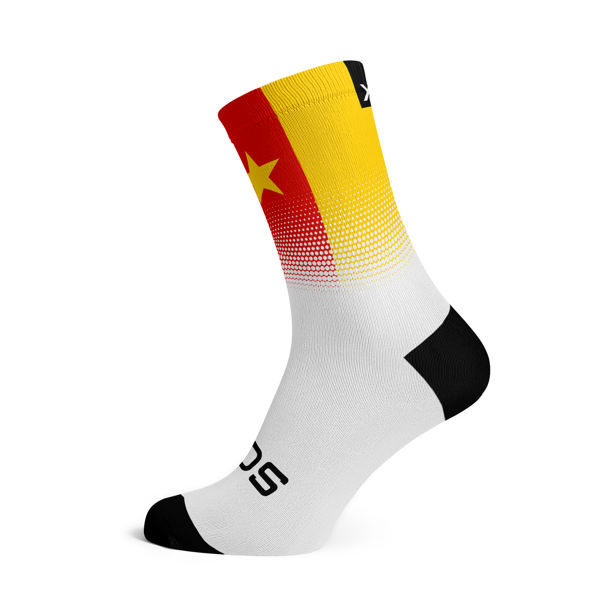 Cameroon Flag Crew Socks