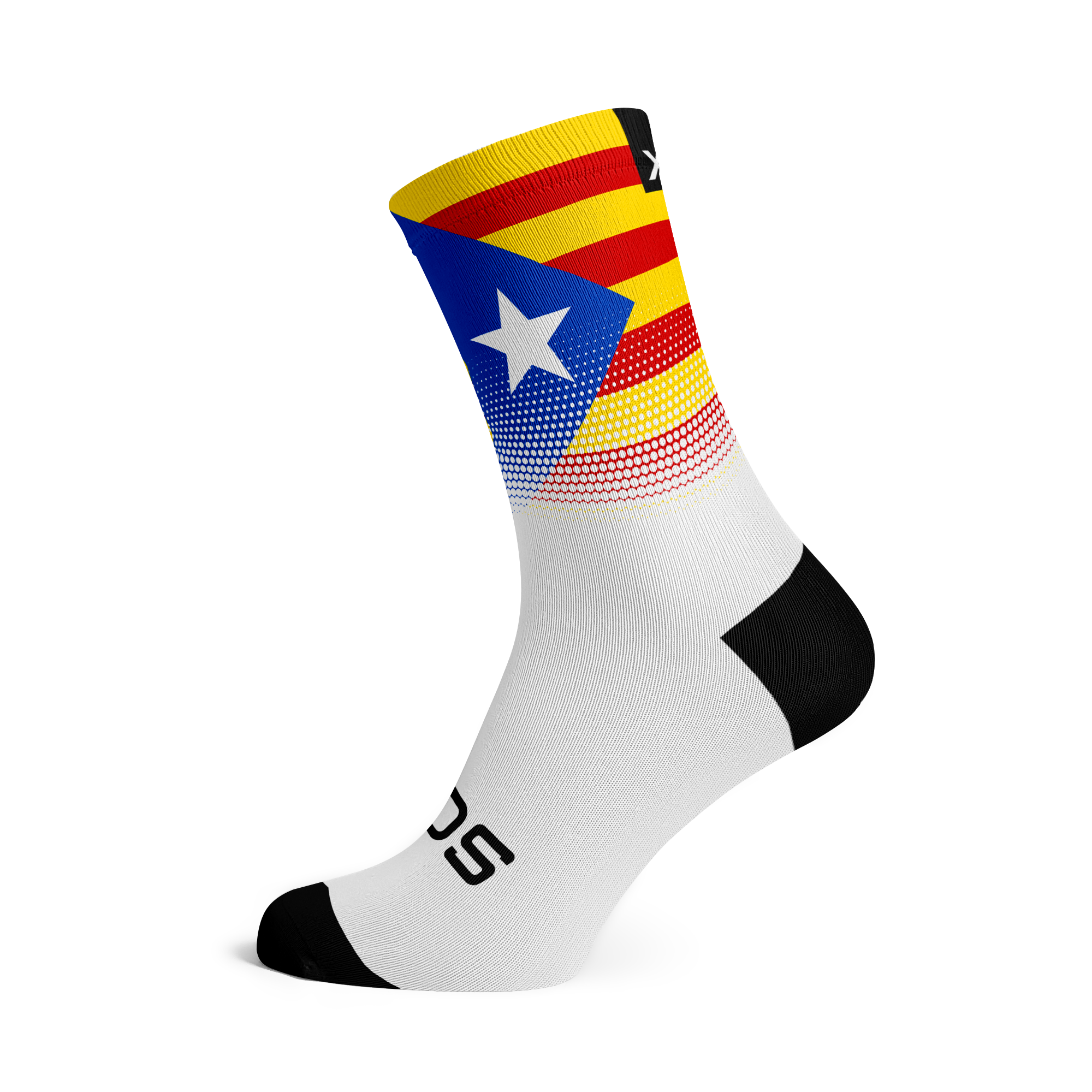 Catalonia Flag Crew Socks