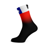 Chile Flag Crew Socks