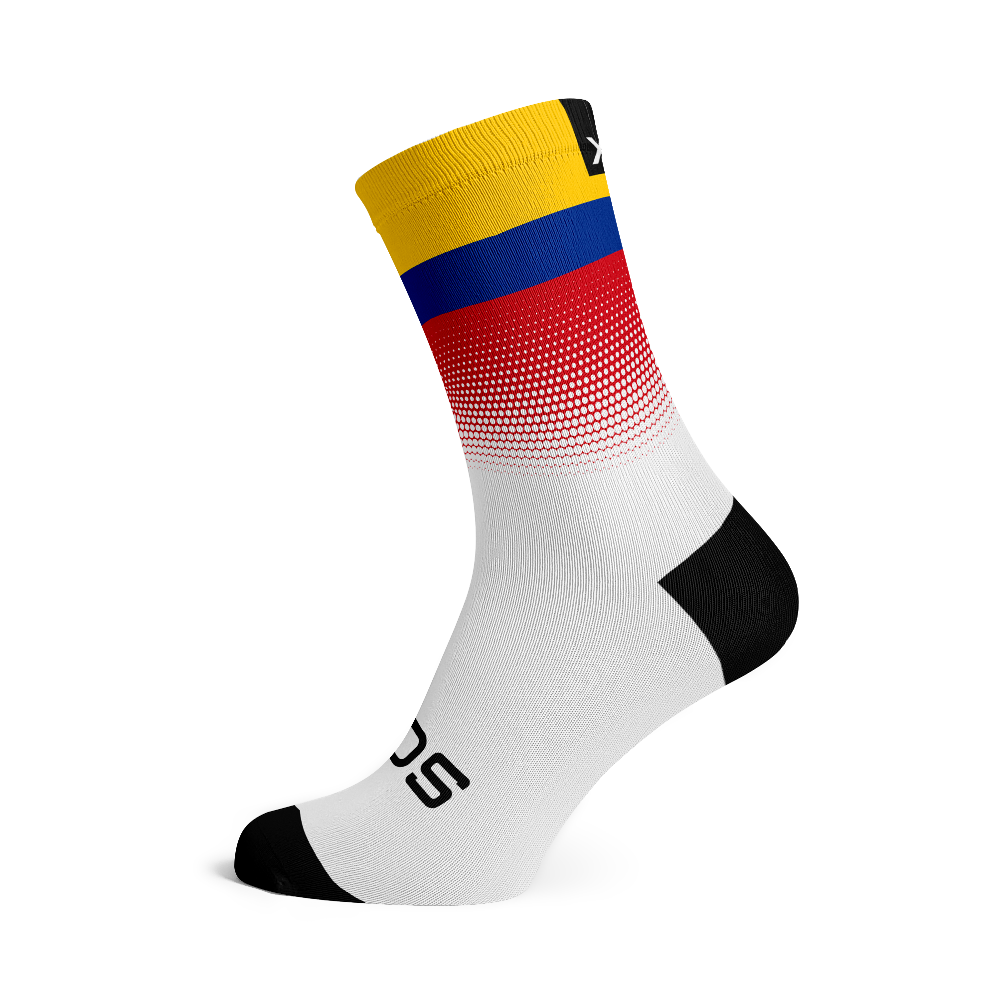 Colombia Flag Crew Socks